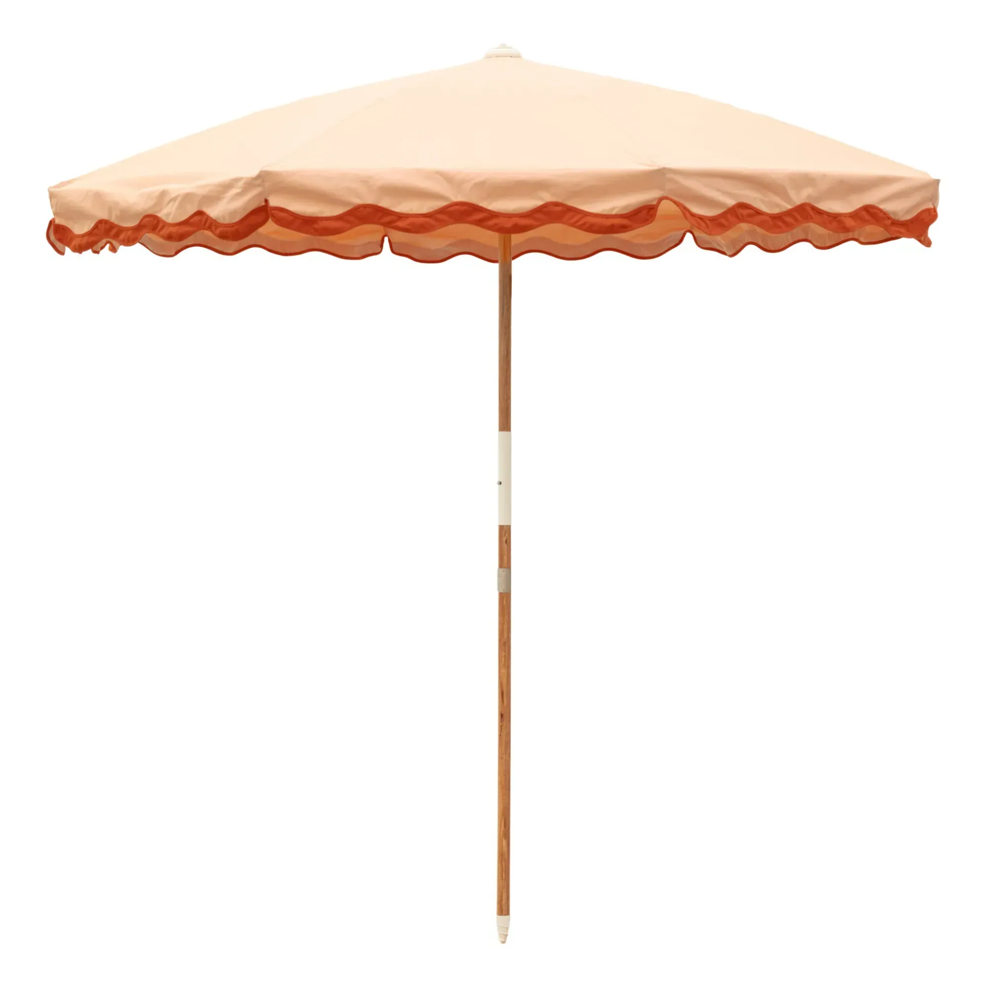 Amalfi Scalloped Parasol - Pink, Aluminium product