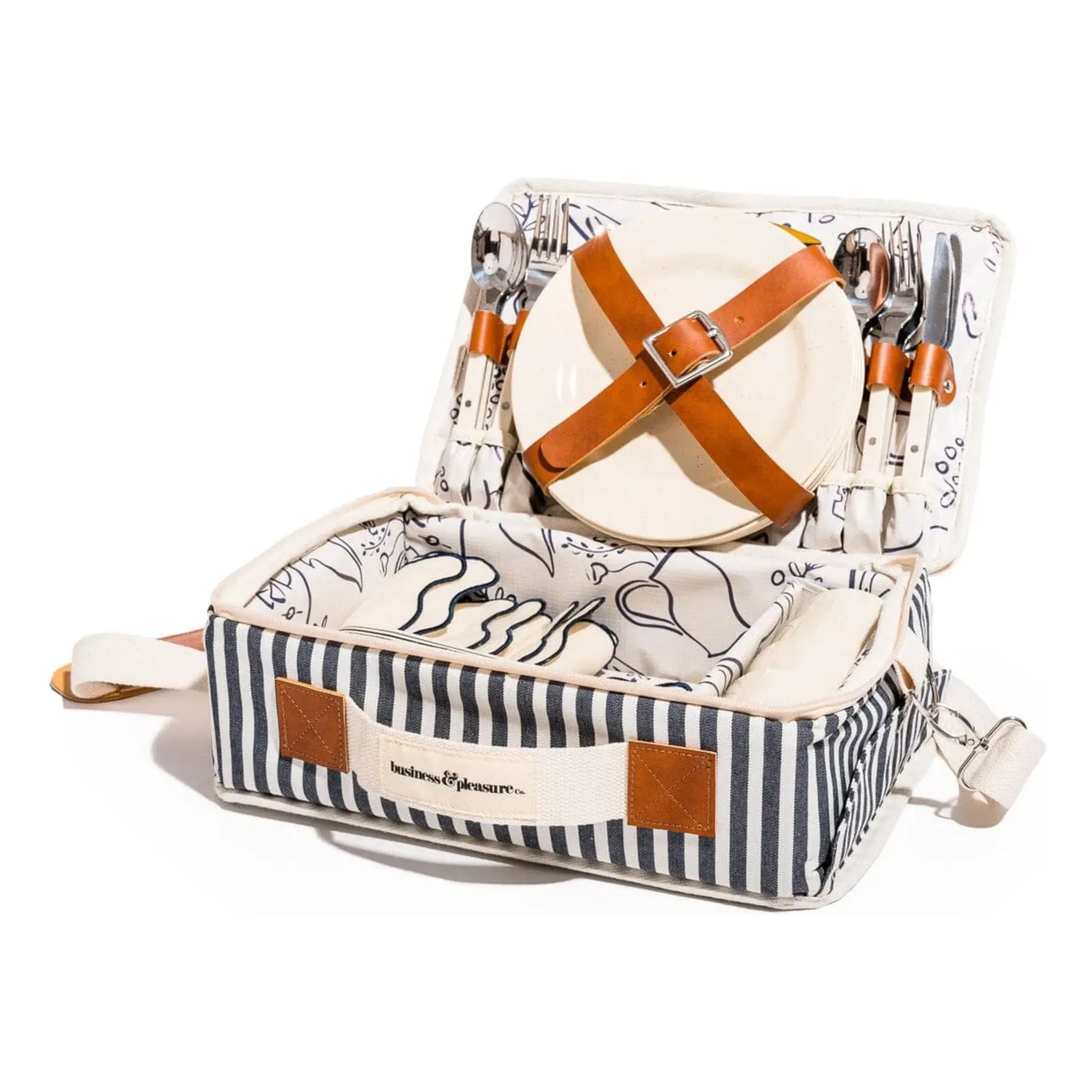 Business & Pleasure Co. Picnic Box - Navy Blue product