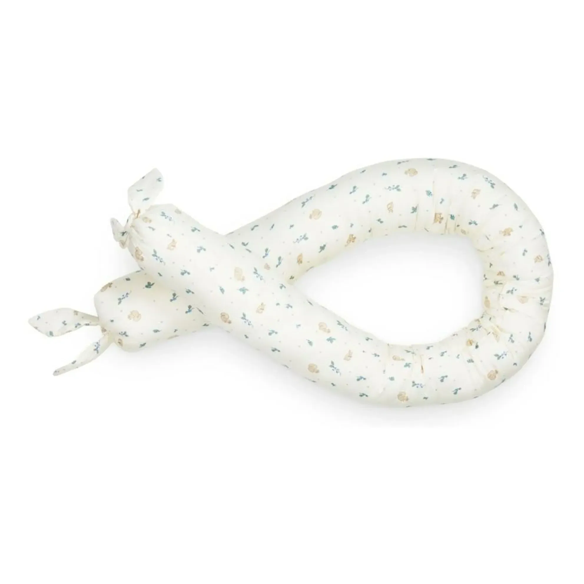Blueberries Bumper Pad - Blue, Organic Cotton product
