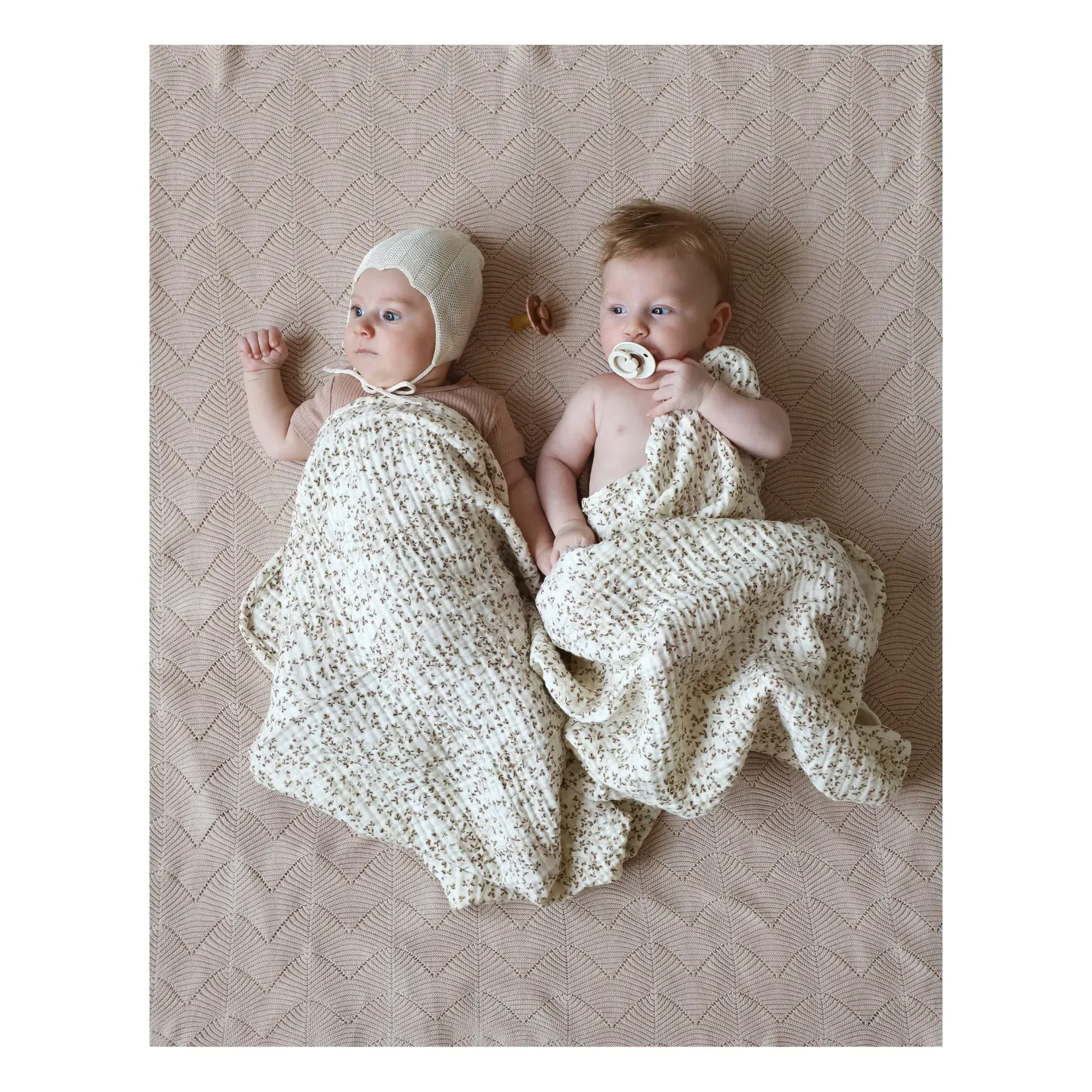 Cam Cam Chiffon Baby Blanket - Multicoloured, Organic Cotton alternate view