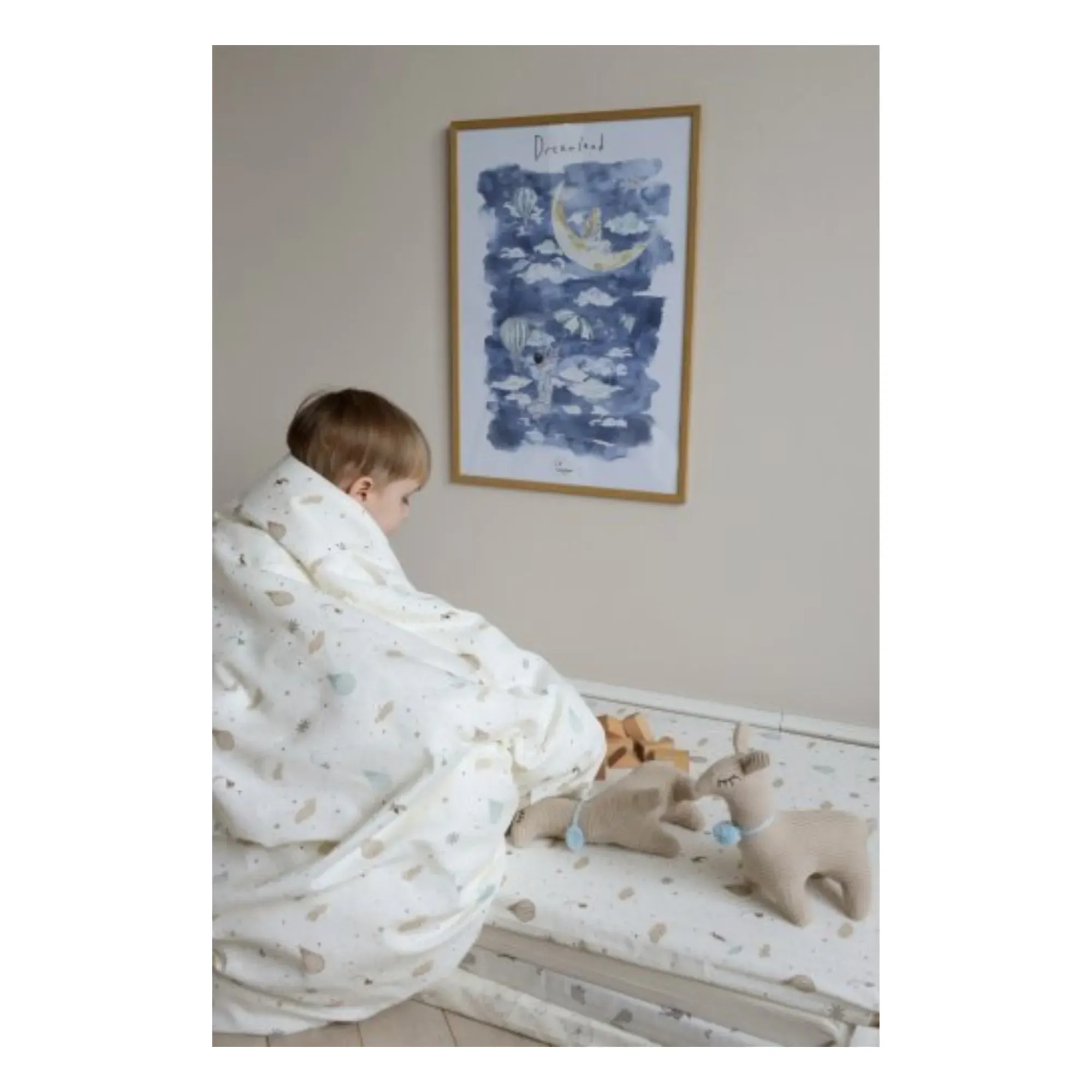 Dreamland Organic Cotton Bedding Set - Multicoloured alternate view