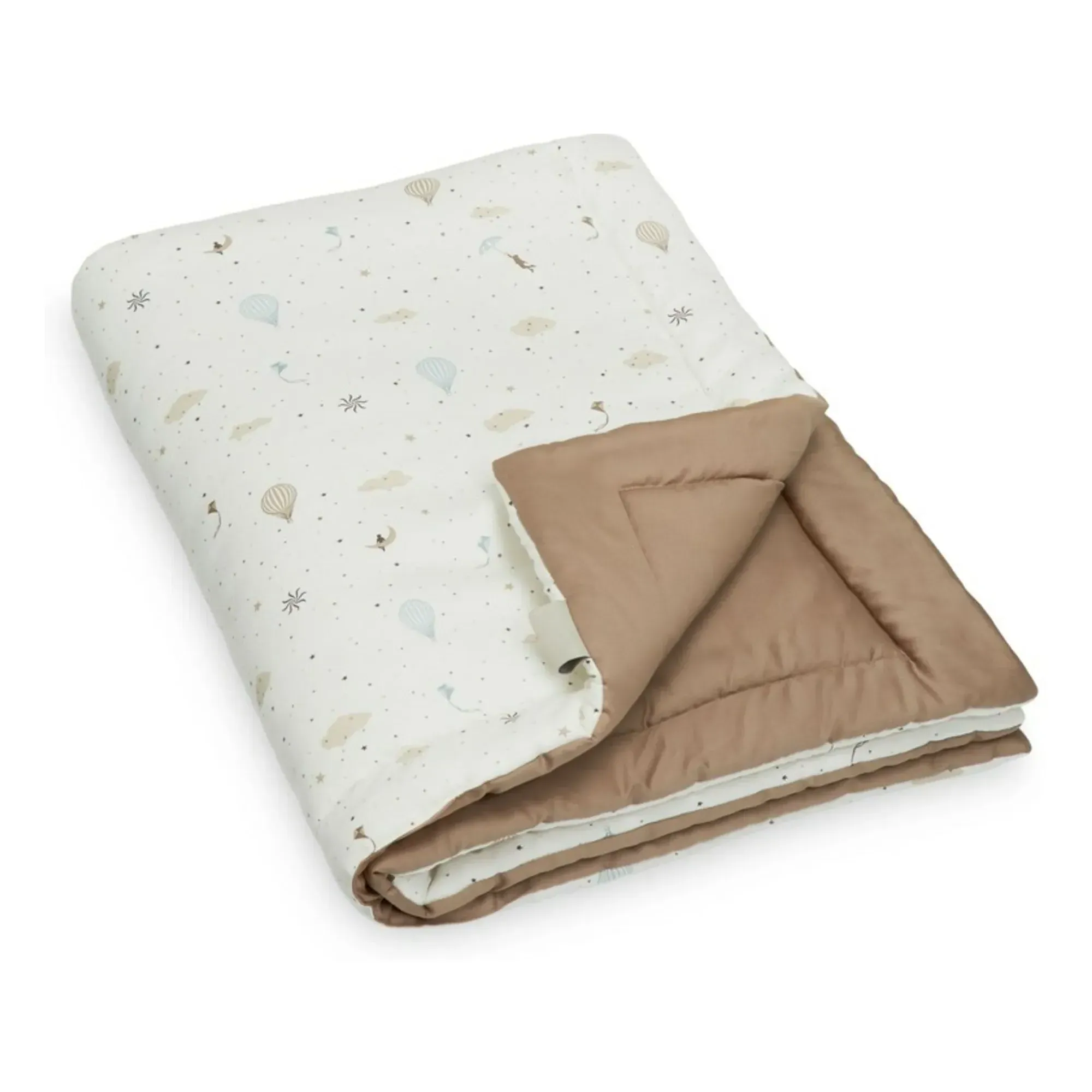 Dreamland Padded Baby Blanket - Camel, Organic Cotton product