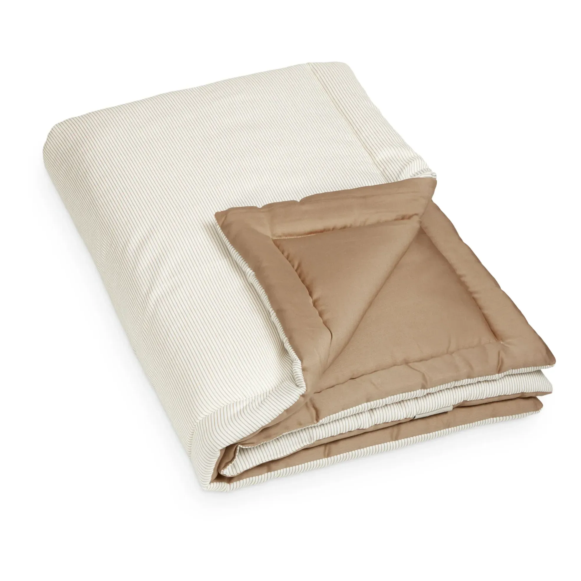Stripes Soft Blanket - Camel, Organic Cotton product