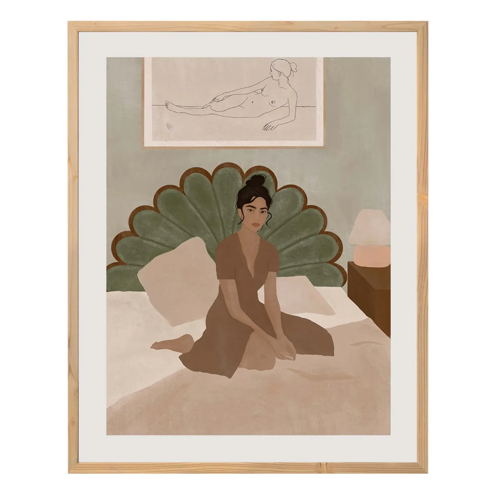 Carla Llanos Home Poster - Multicoloured, Paper product