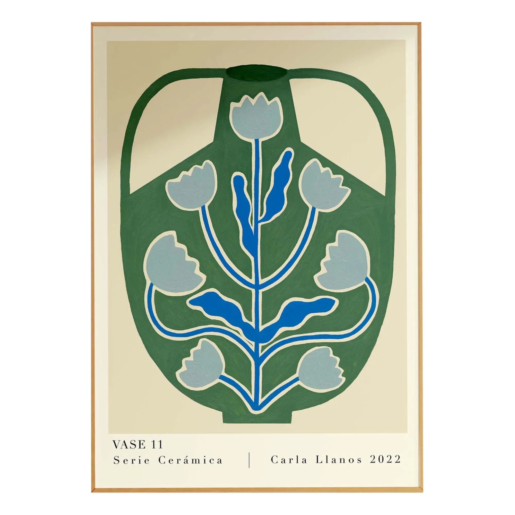 Carla Llanos Vase Poster #11 - Multicoloured product