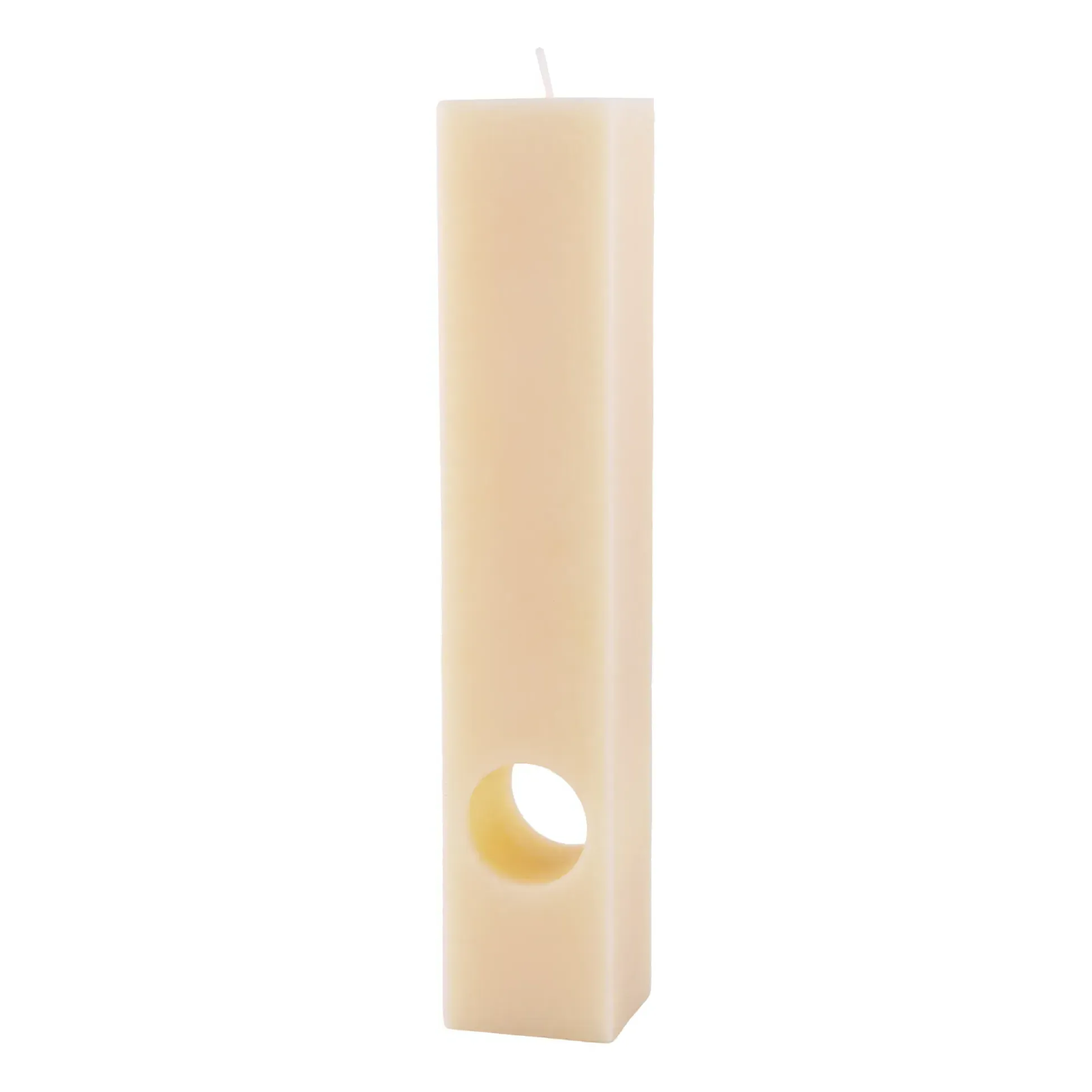 Ricardo by Marta Villalonga Pillar Candle - Natural, Wax product