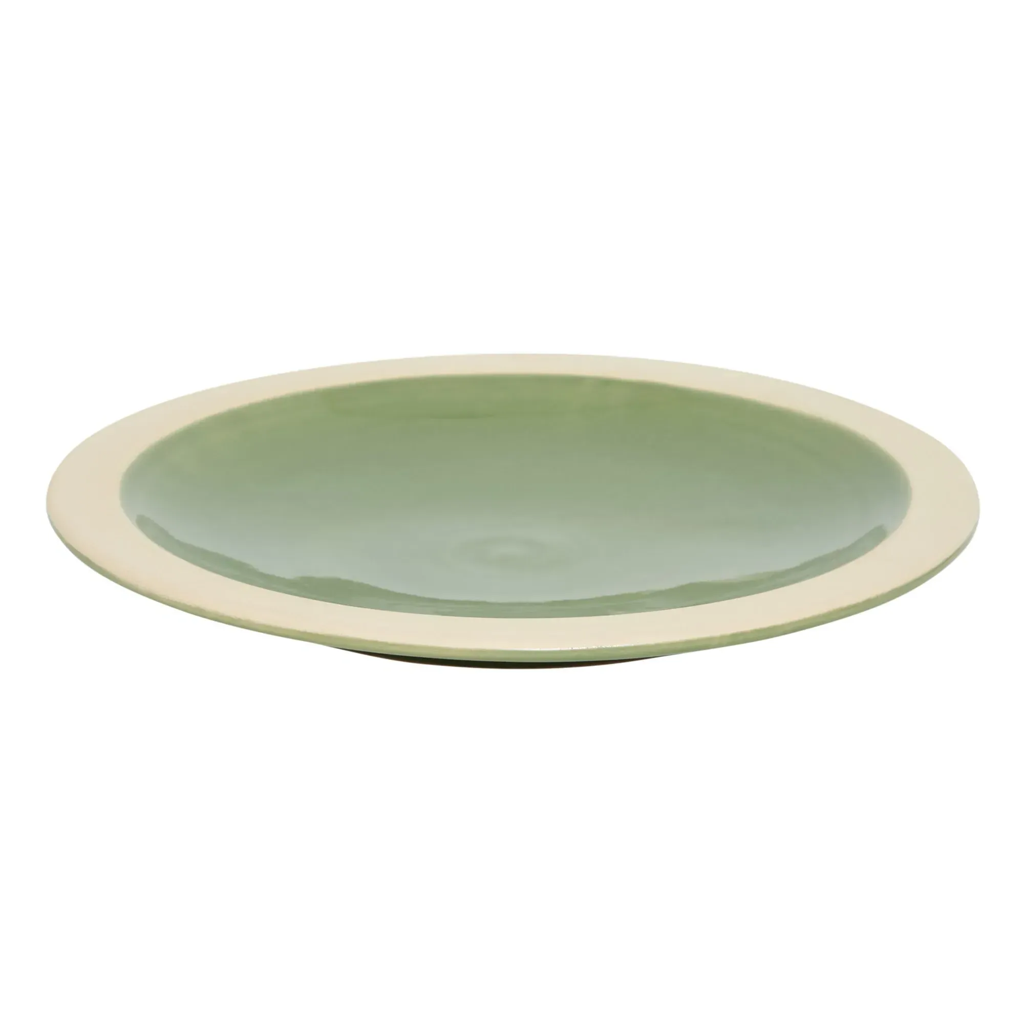 Oumness Hand Painted Plate - Sage alternate view