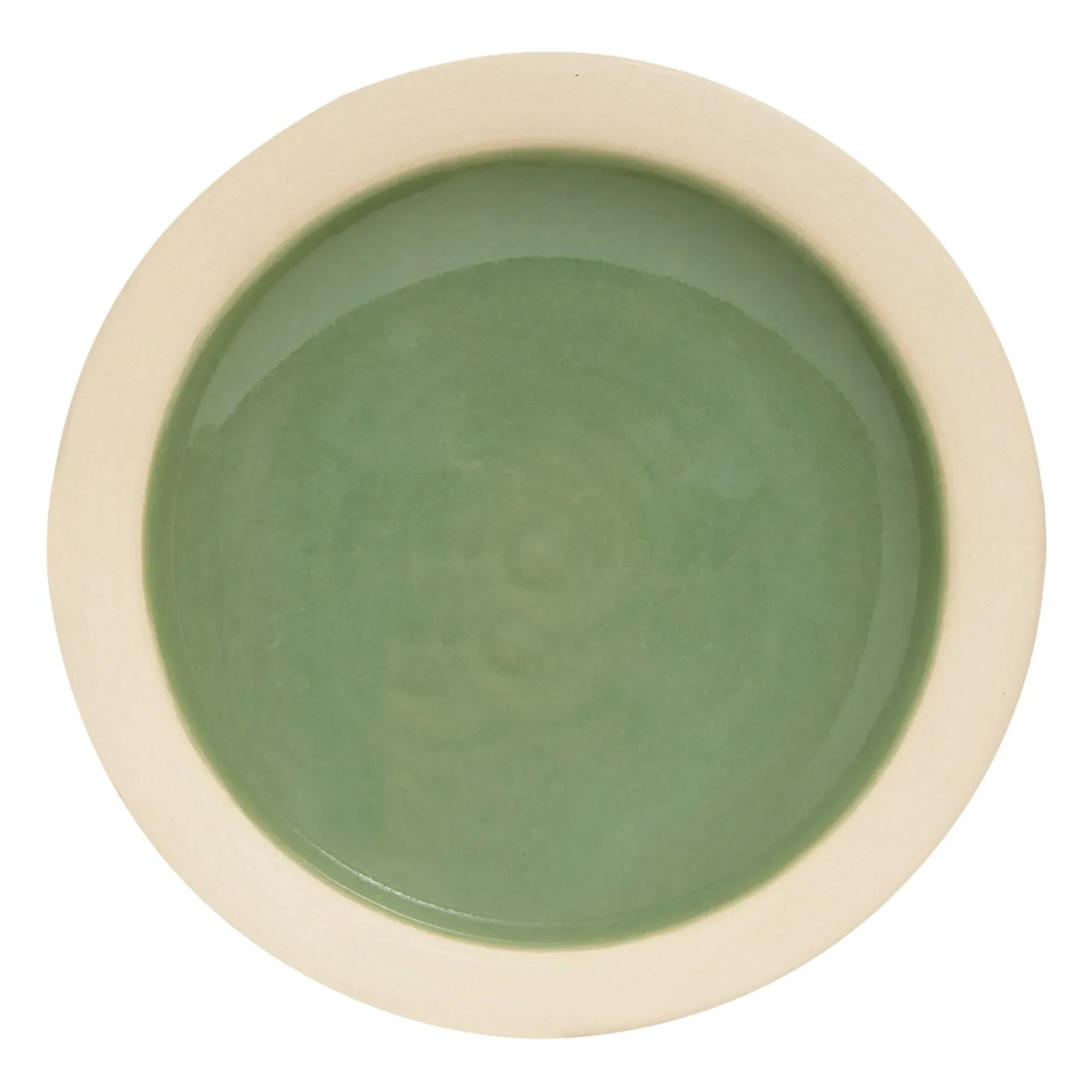 Oumness Hand Painted Plate - Sage product