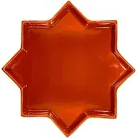 Star Plate - Terracotta, Ceramic alternate view