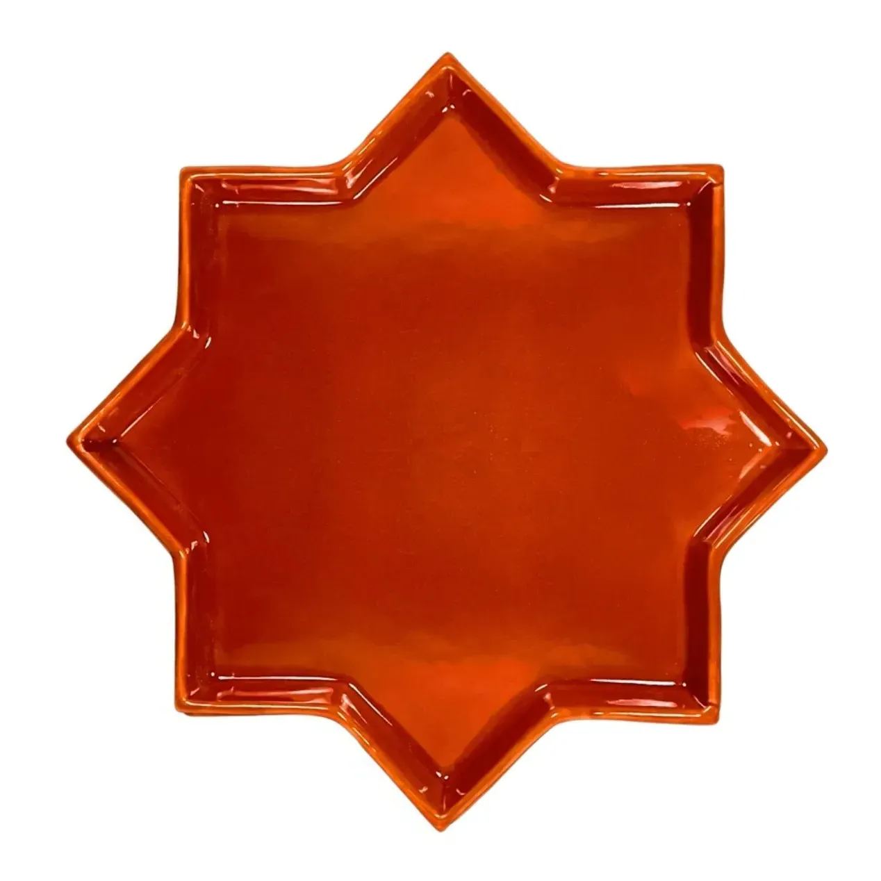 Star Plate - Terracotta, Ceramic product