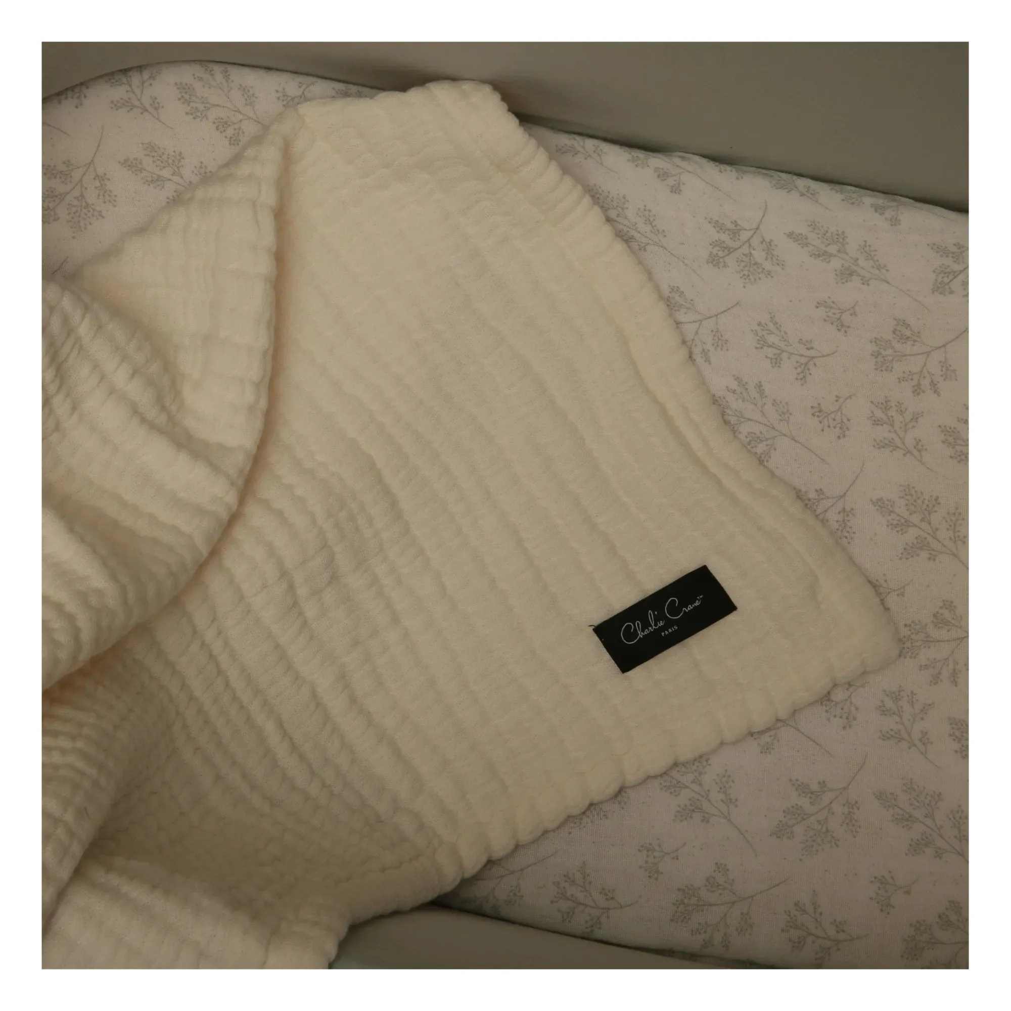 Doli Blanket - Milk, Organic Cotton alternate view