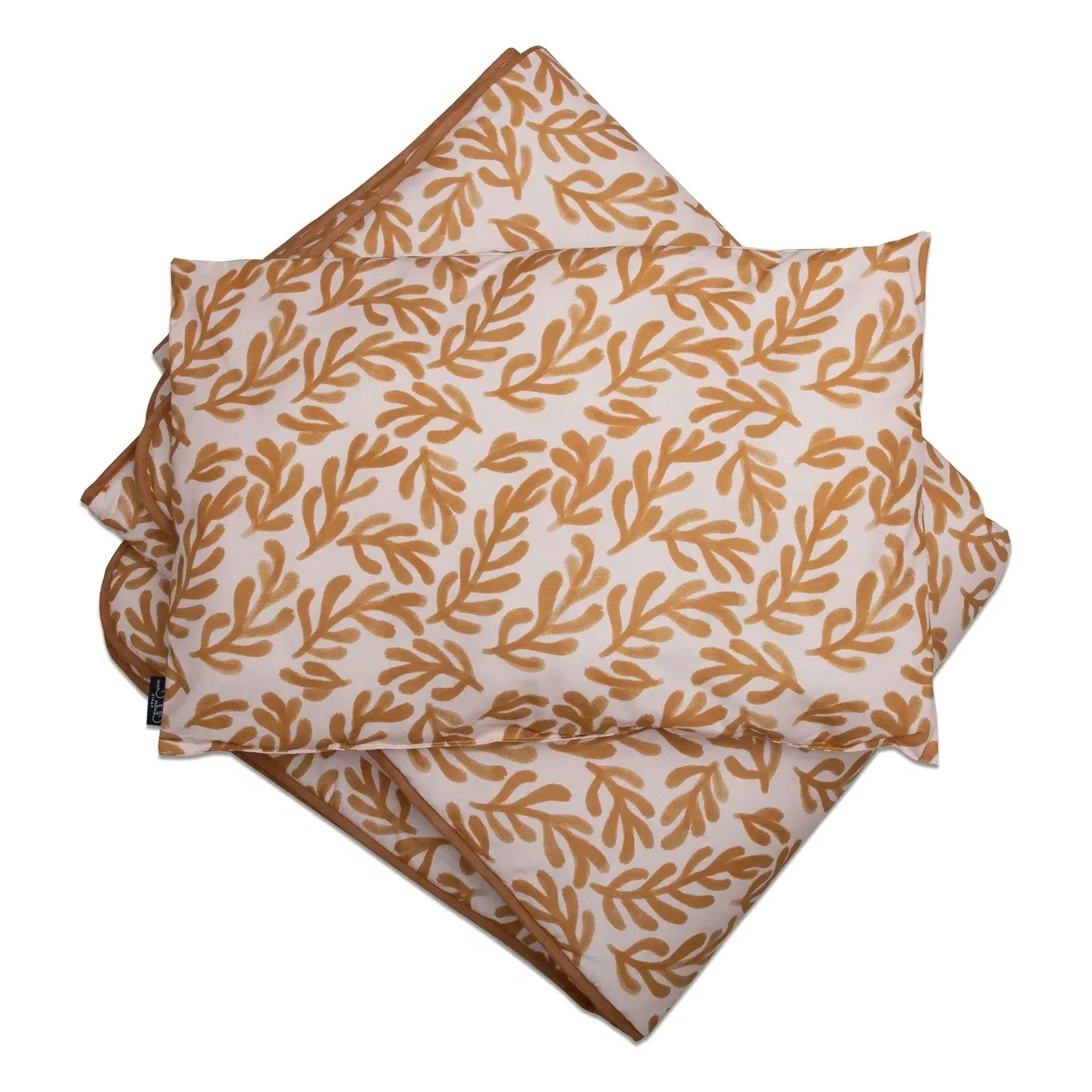 Doli x Season Paper Comforter & Pillow Set - Terracotta, Organic Cotton product