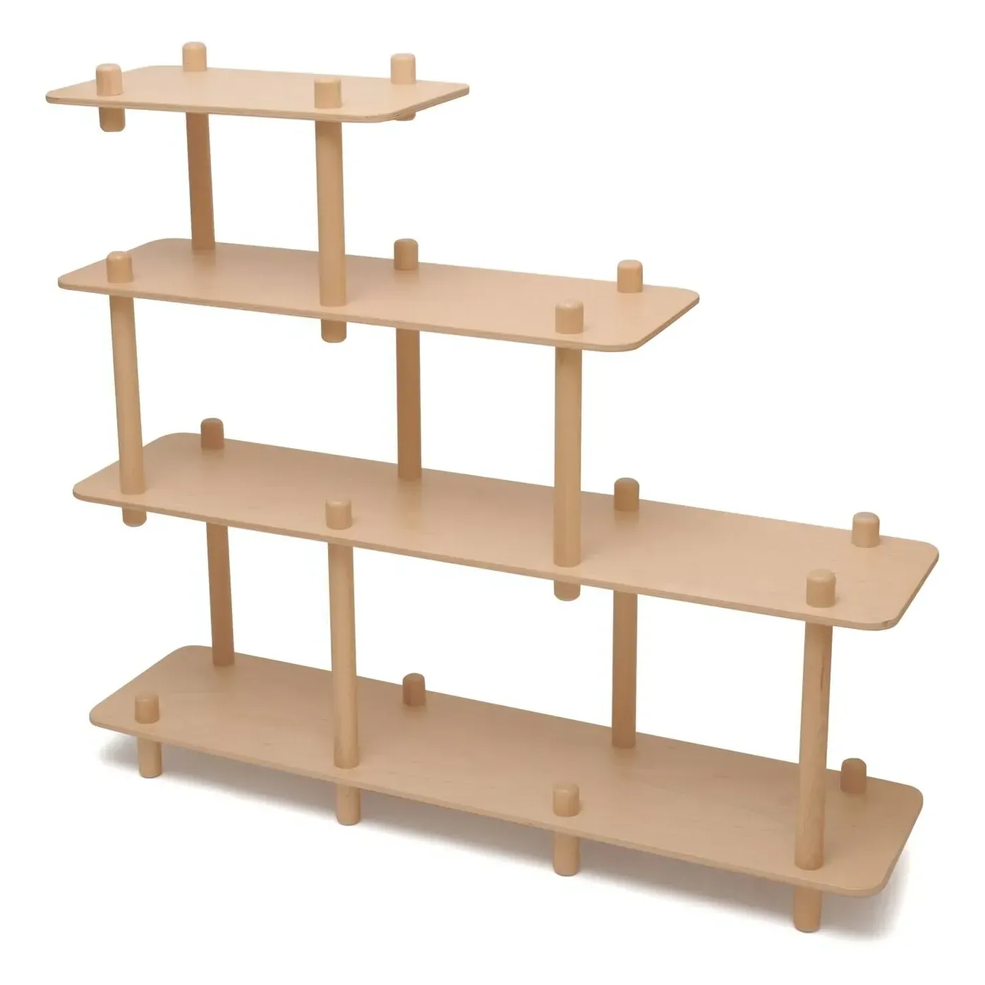 Filo Wall-Mounted Bookcase - Beech product