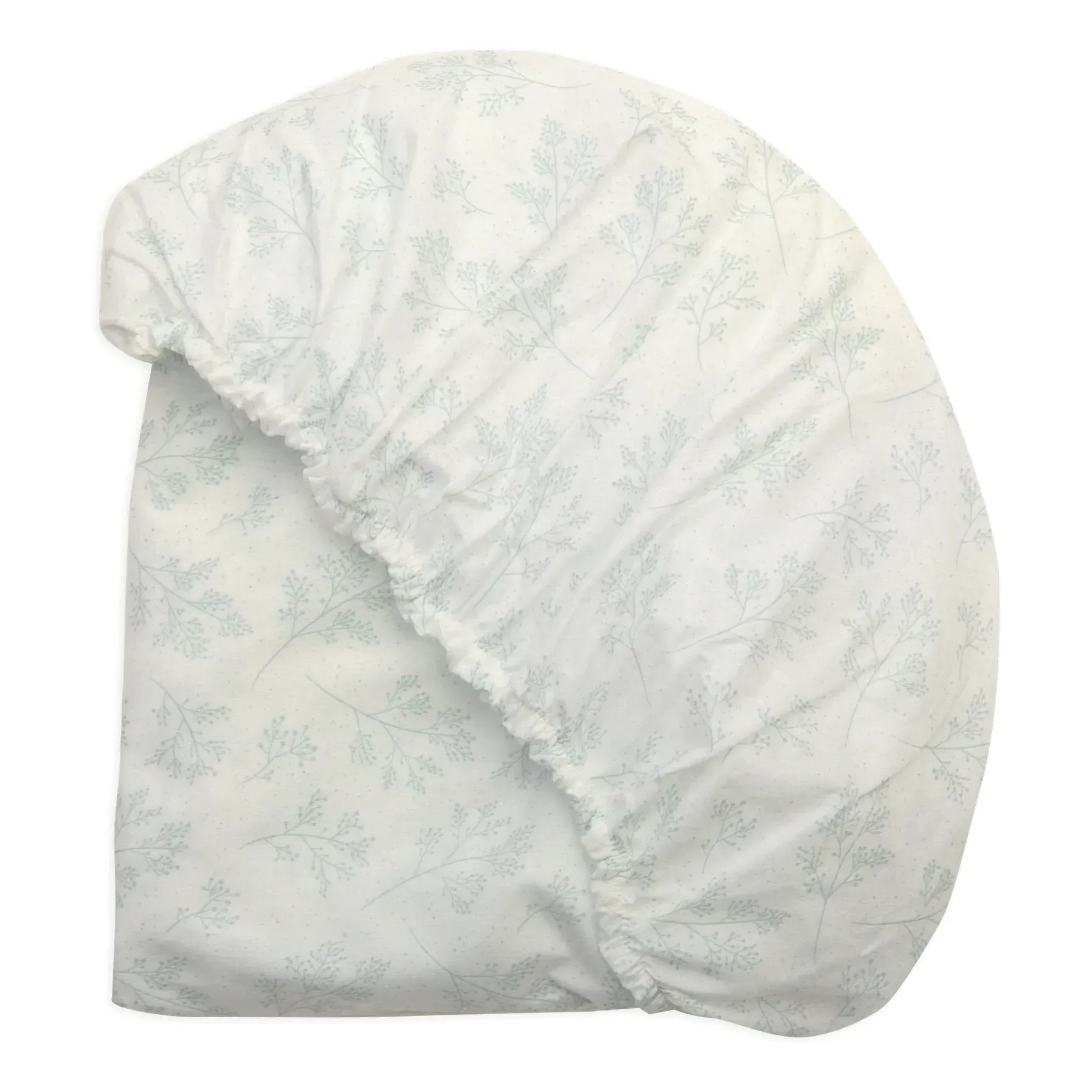 Kimi Convertible Cot Fitted Sheet - Pearl Grey, Cotton product