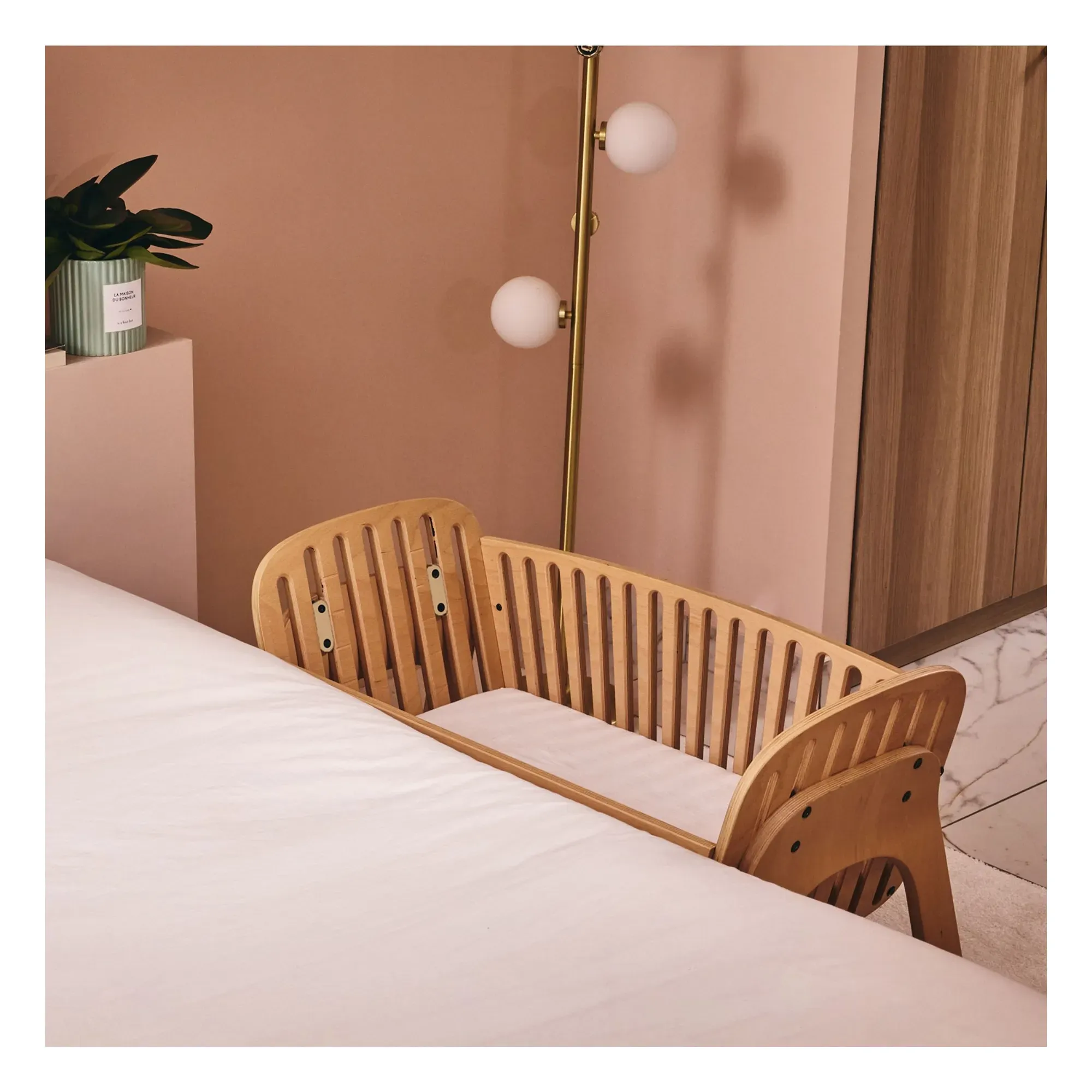 Kodo Fitted Sheet - Milk, Organic Cotton alternate view