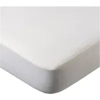 Kumi Cradle Bamboo Mattress Protector - White alternate view