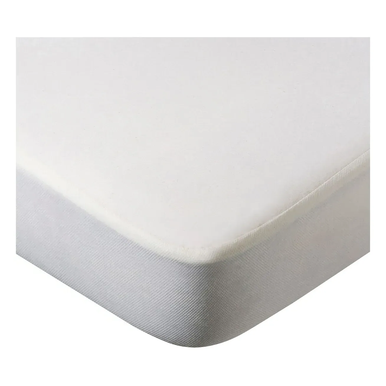 Kumi Cradle Bamboo Mattress Protector - White product