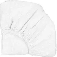 Kumi & Kuko Fitted Sheet - White, Organic Cotton alternate view