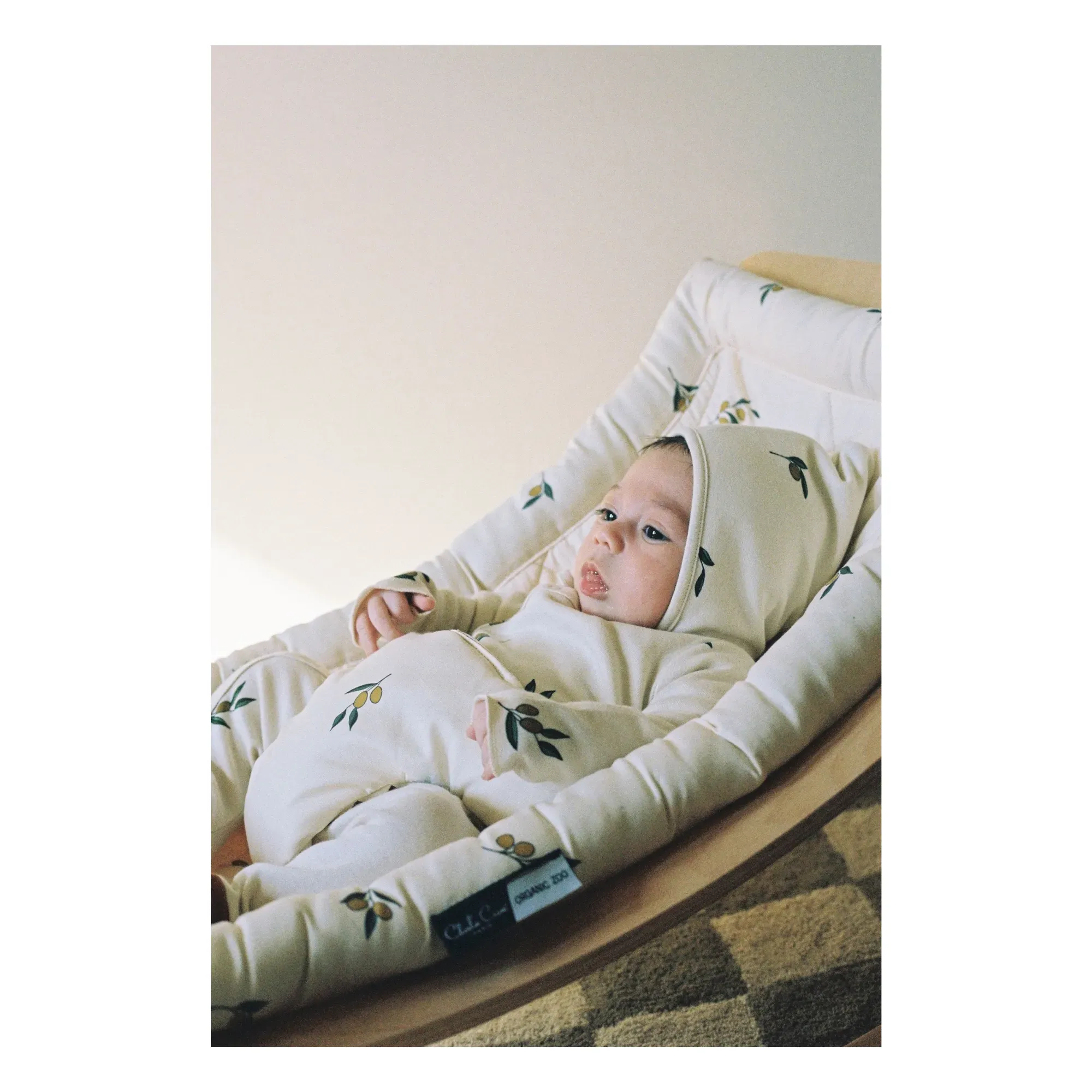 Levo x Organic Zoo Deckchair Seat Cushion - Cream, Organic Cotton alternate view