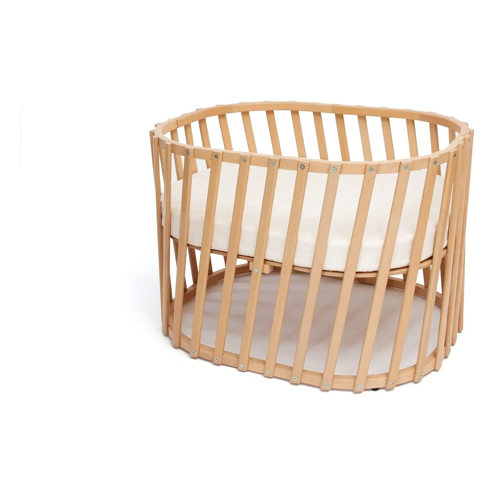 Lugo Convertible Cot - Natural, Beechwood product