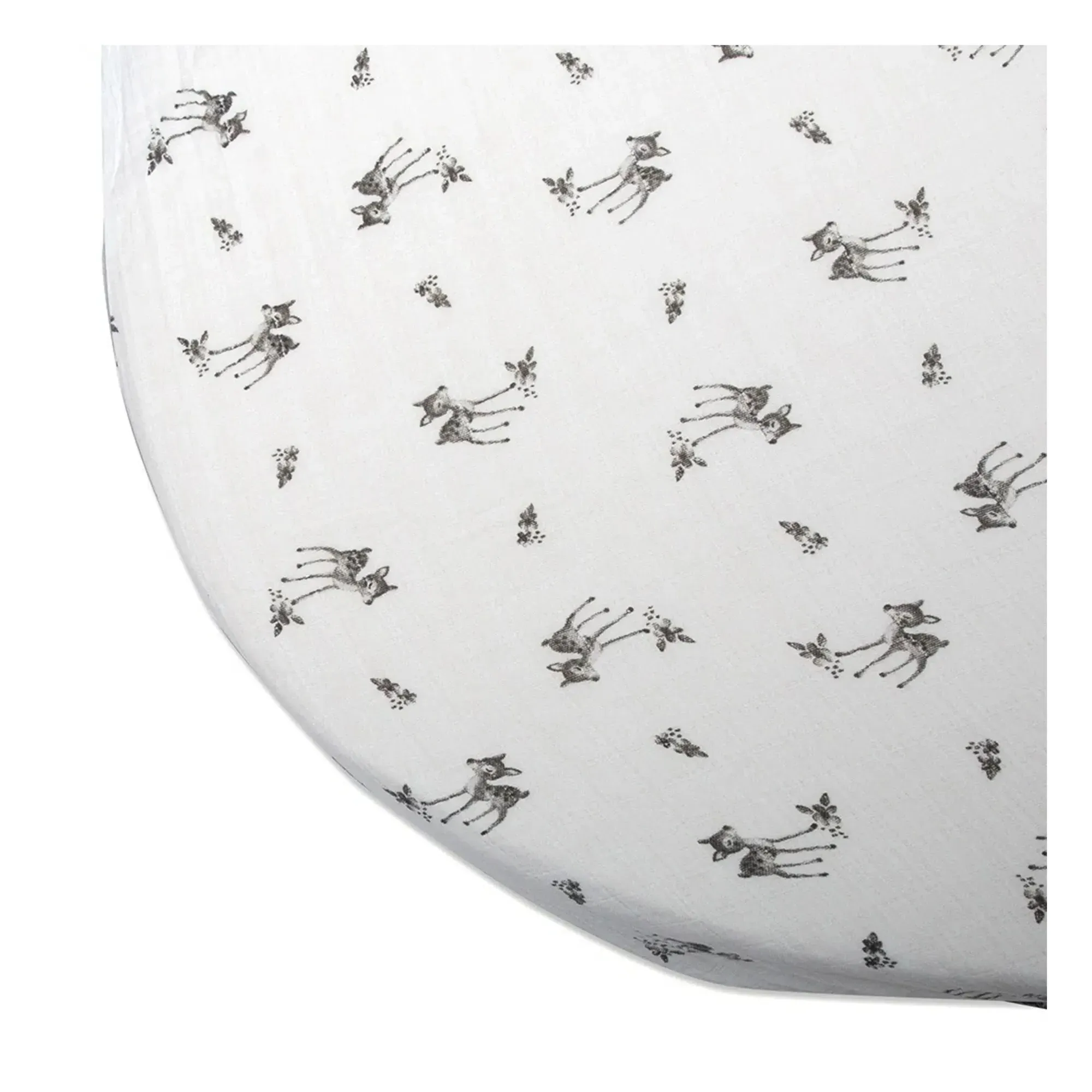 Lugo Faon Fitted Sheet - White, Cotton product