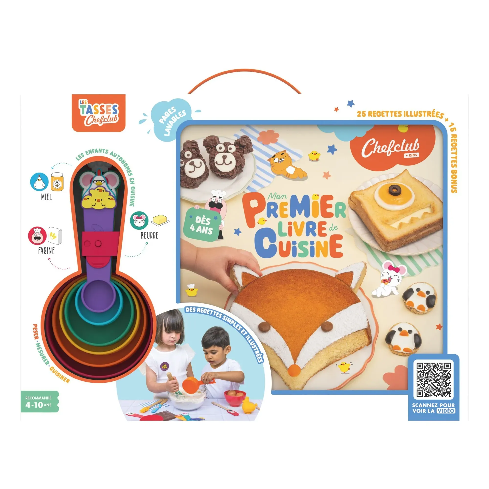 Chefclub Kids First Cookbook Set - Multicoloured product