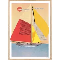 Ciel Glue Ahoy Wall Poster - Multicoloured alternate view
