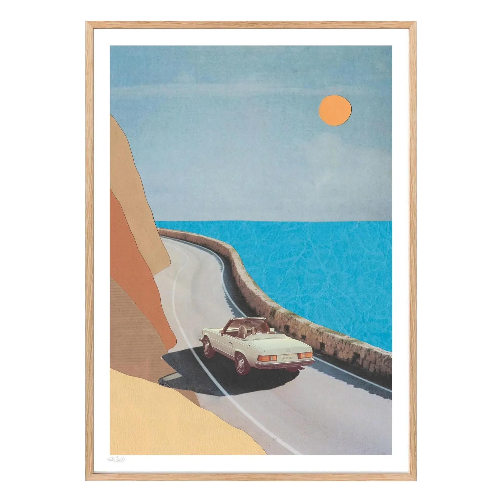 Ciel Glue Endless Road Poster - Multicoloured product