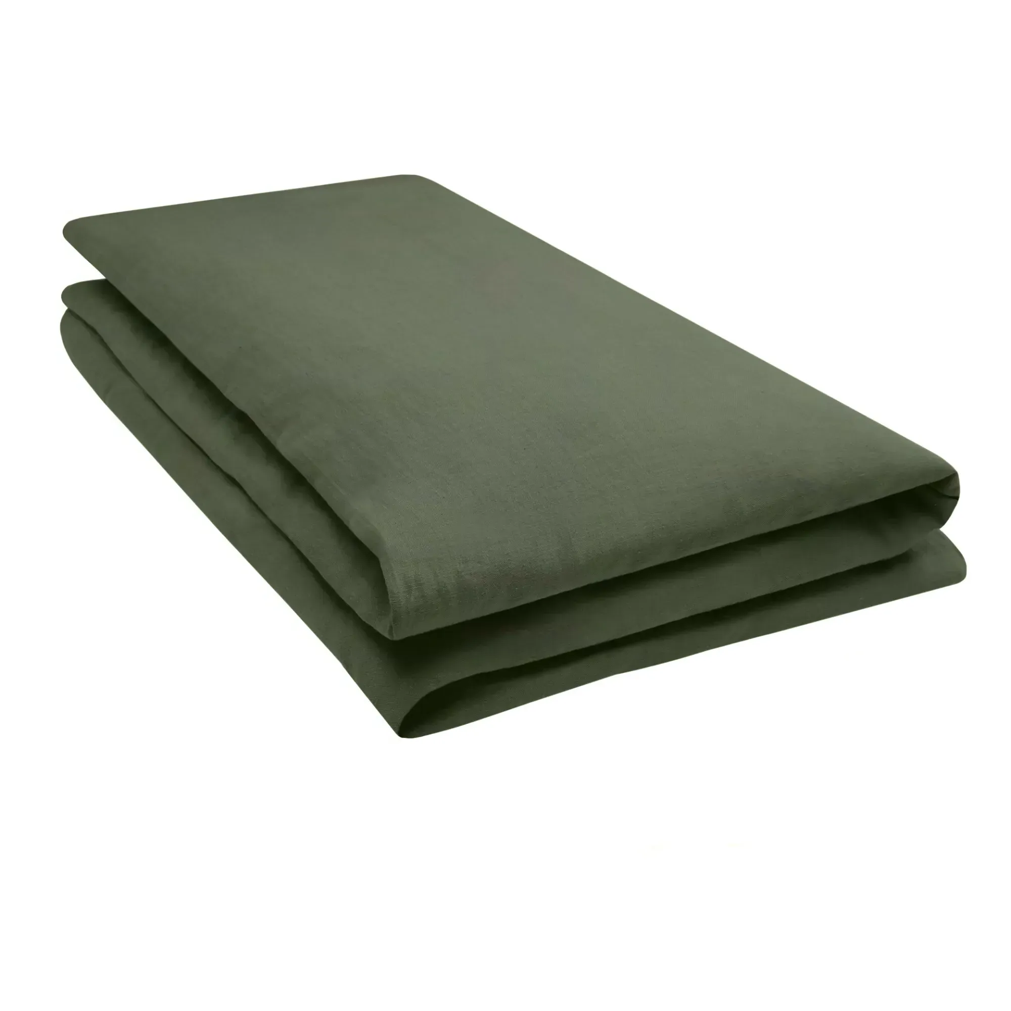 Washed Linen Duvet Cover - Khaki product