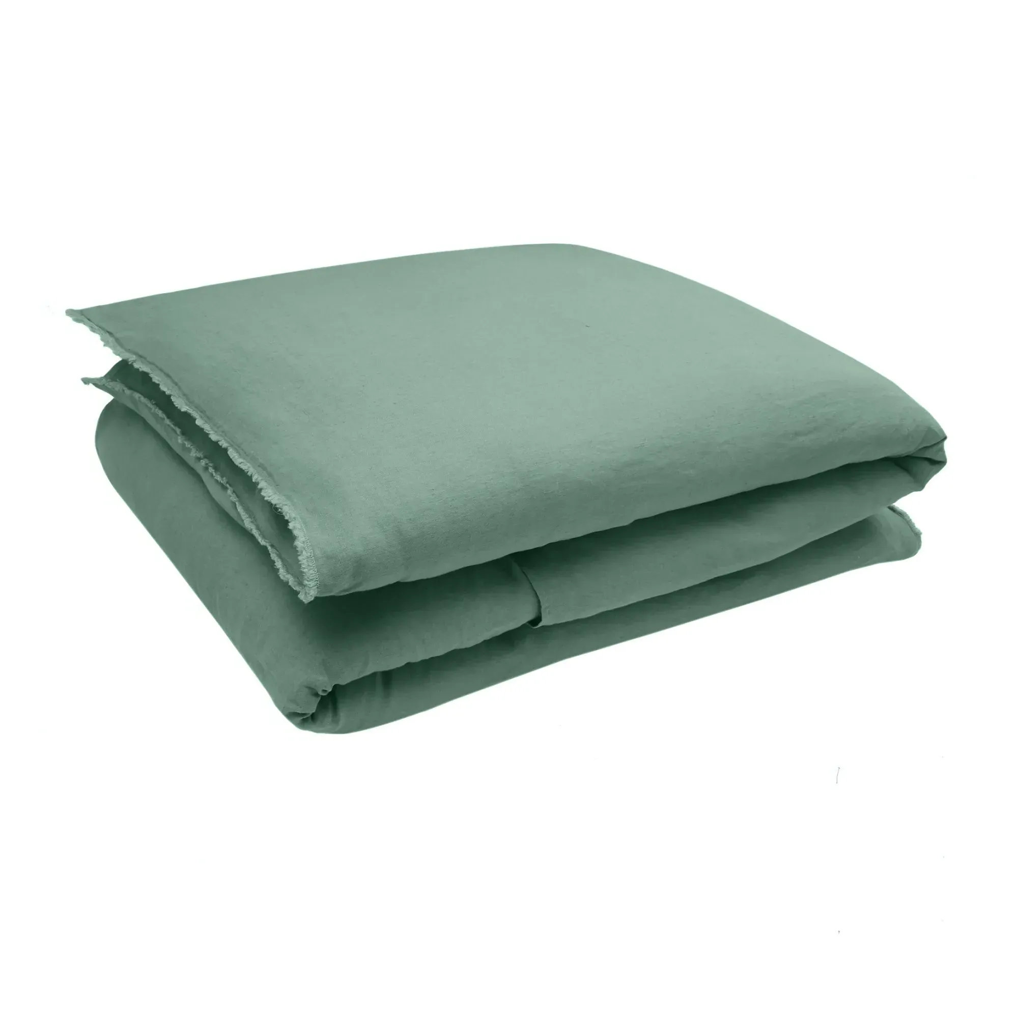 Washed Linen Quilt Cover - Sage product