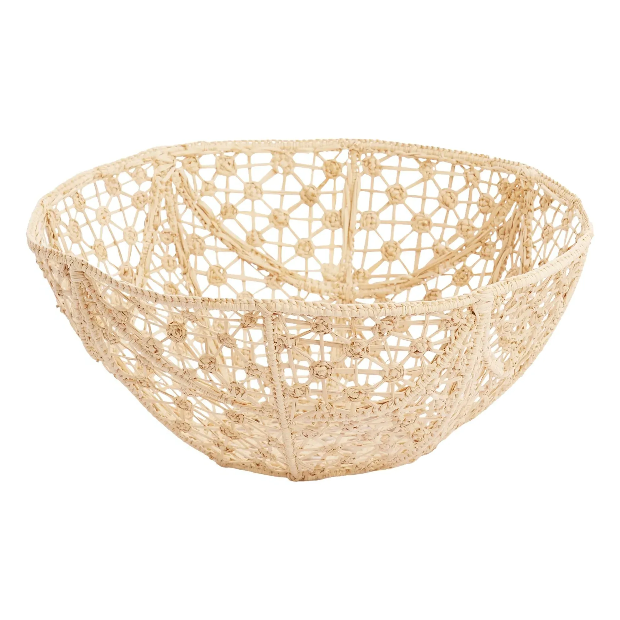 Coro Cora Basket Knot - Natural, Iraca Palm Fiber product