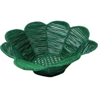 Coro Cora Woven Flower Basket - Green, Iraca Palm alternate view