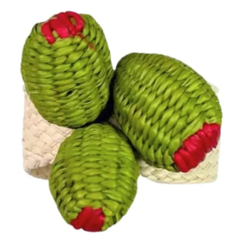 Toquilla Palm Napkin Ring - Green product