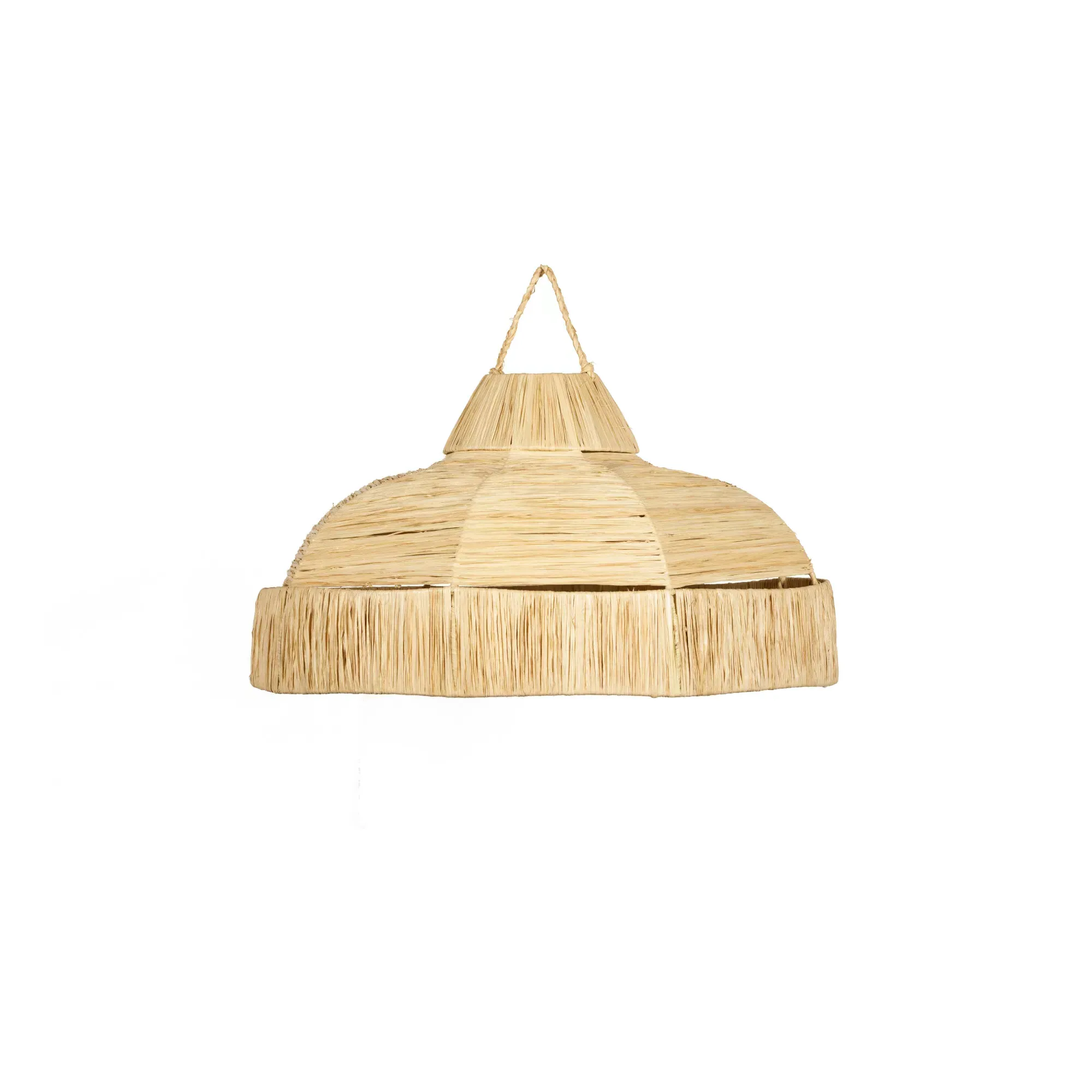 Beau Raffia Pendant Lamp - Natural alternate view