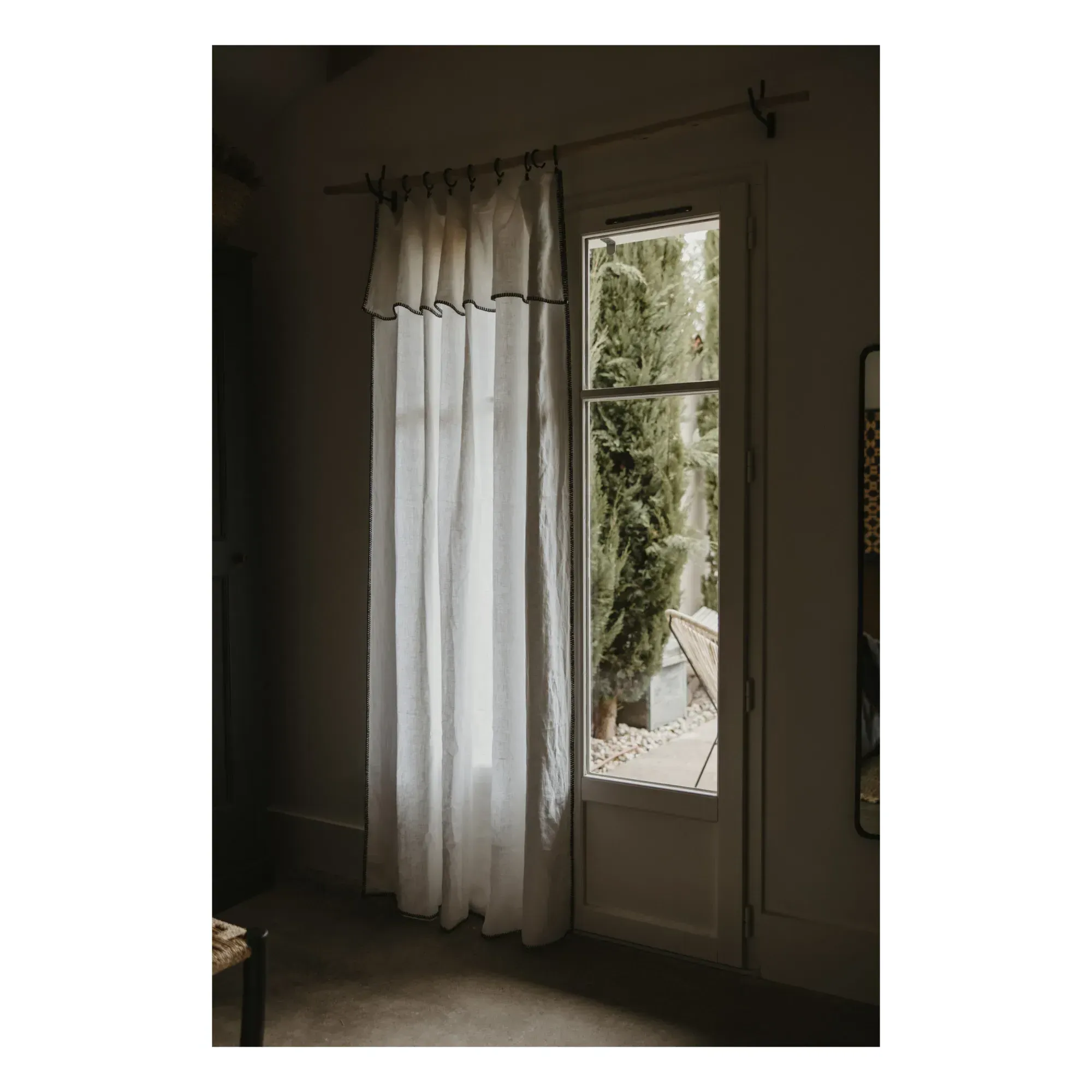 Curtain Rod - Light Wood alternate view