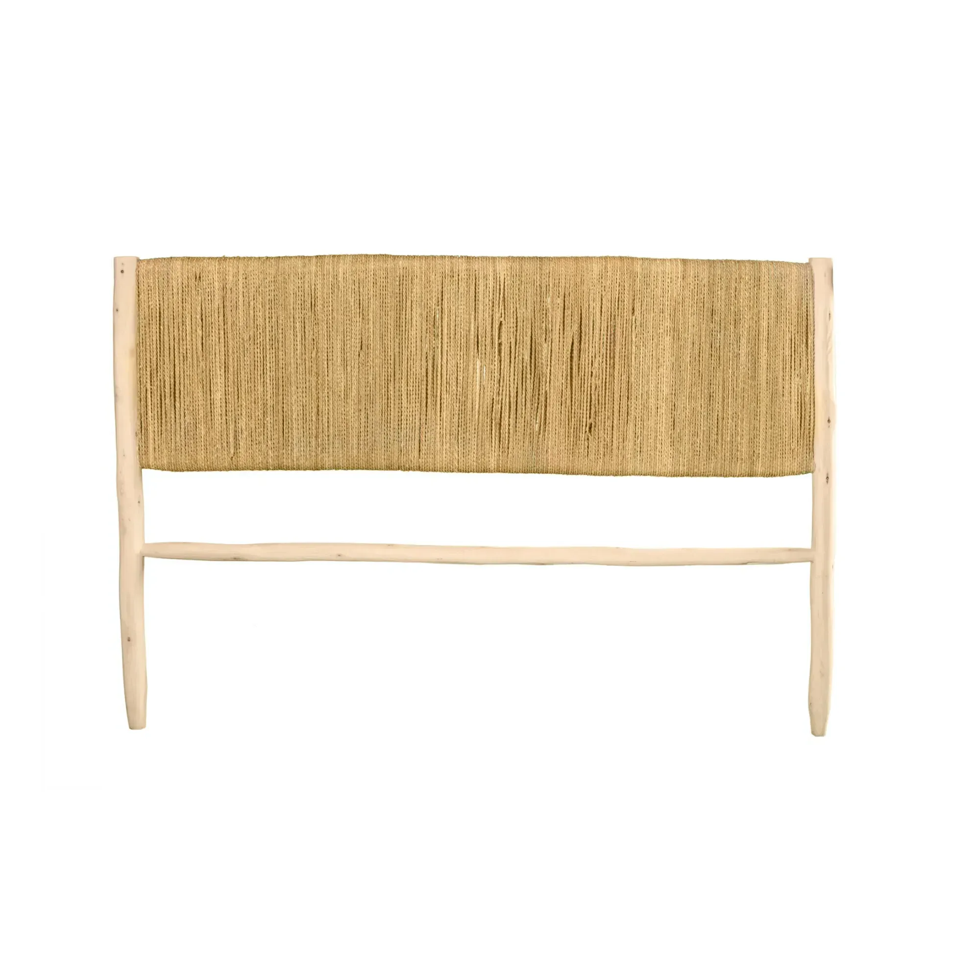 Palm Leaf Bedhead - Natural, Wood product