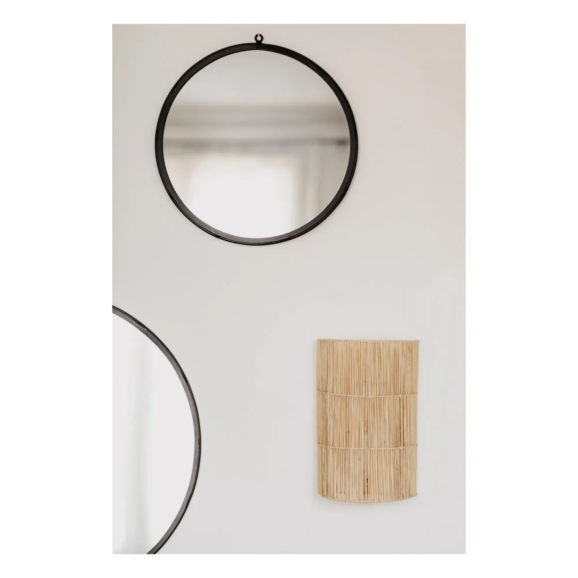 Raffia Wall Lamp - Natural, Raffia alternate view