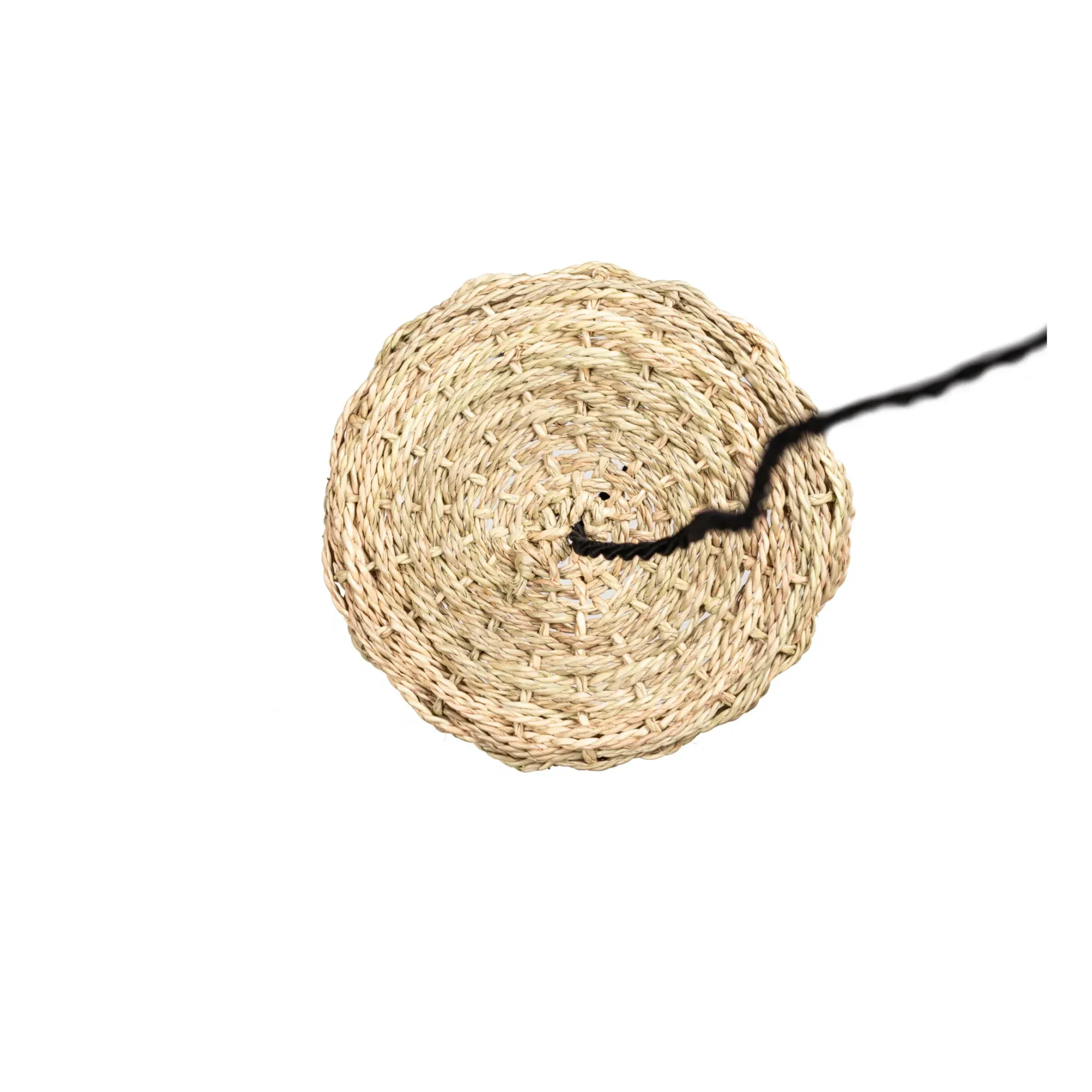 Rope Ceiling Rose Electrical System - Black product