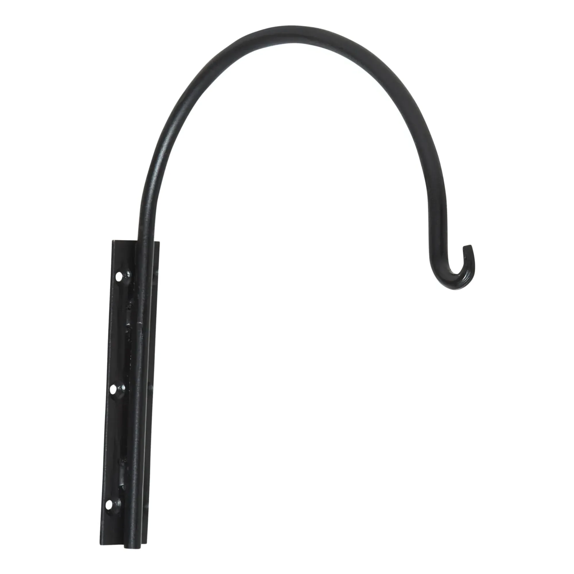 Teku Fixed Wall Stem - Black, Wrought Iron alternate view