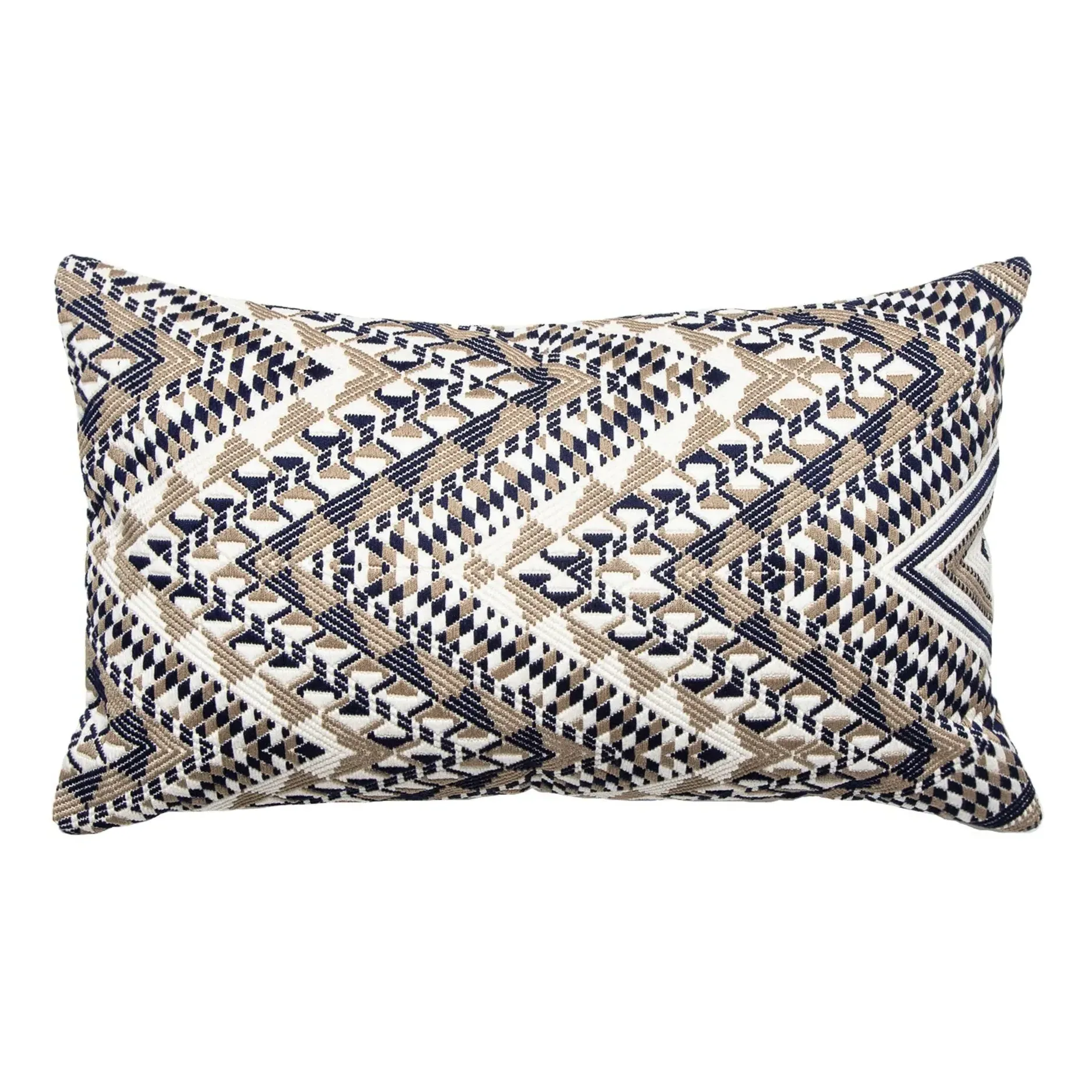 Rios Rectangular Cushion - Blue, Cotton product