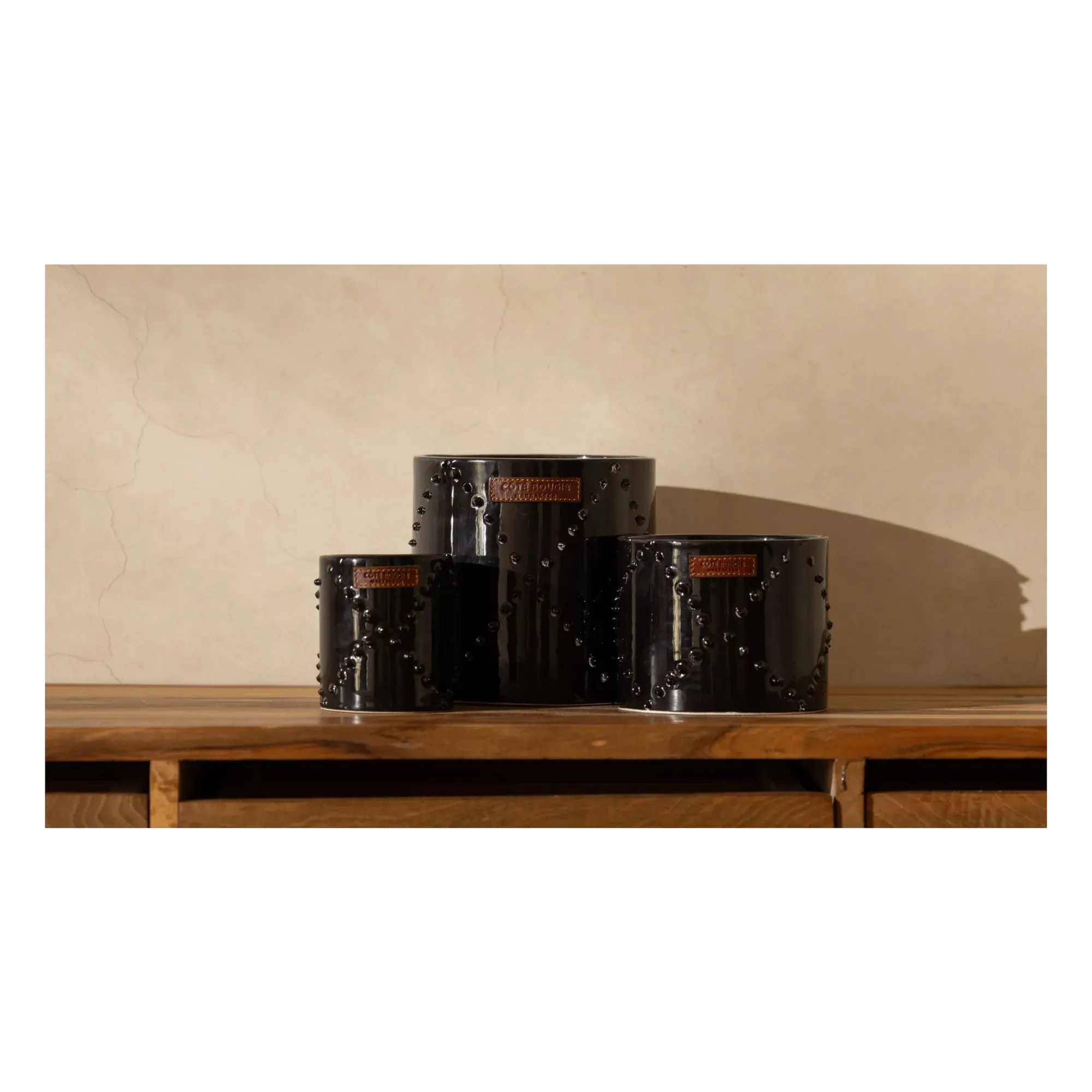 Nomad Noir Scented Candle - Black, Ceramic alternate view
