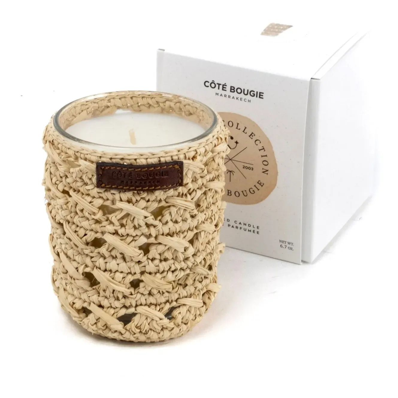 Raphia Zina Oriental Scented Candle - Vegetable Wax product