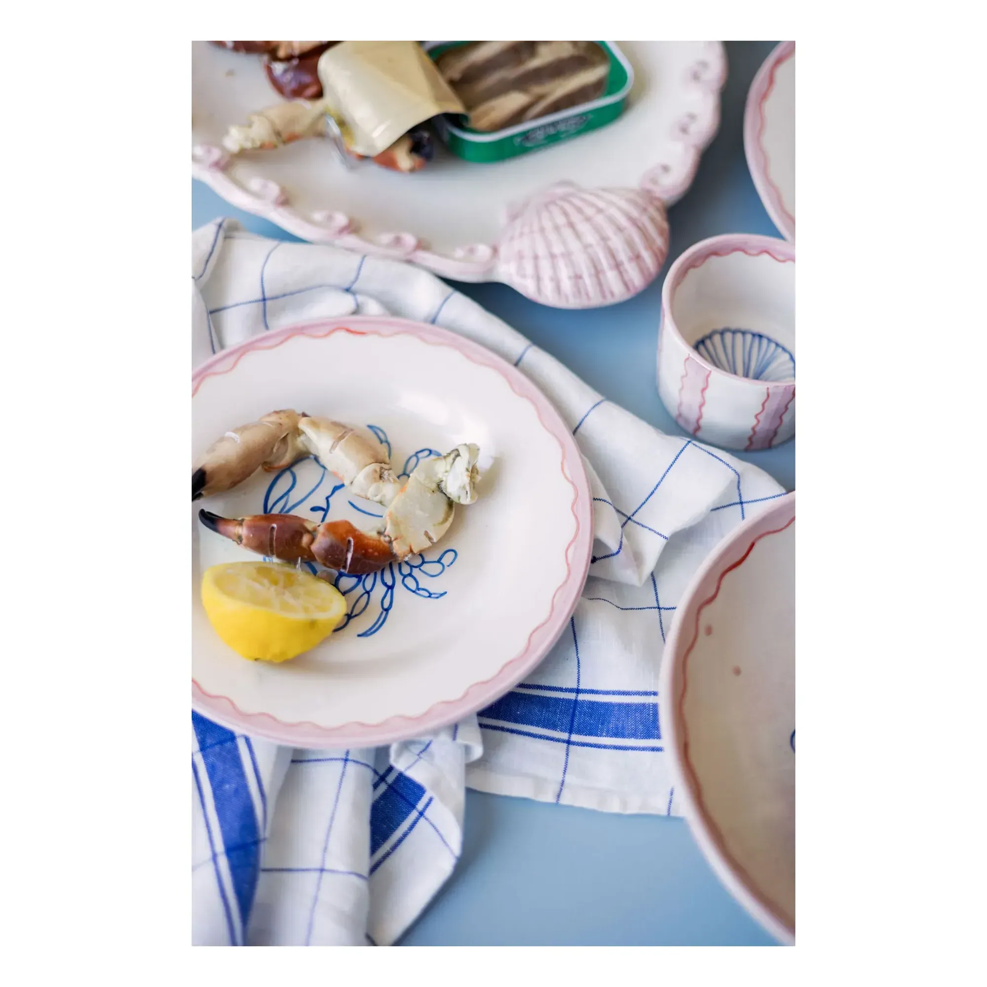 Calypso Plate - Pink, Earthenware alternate view