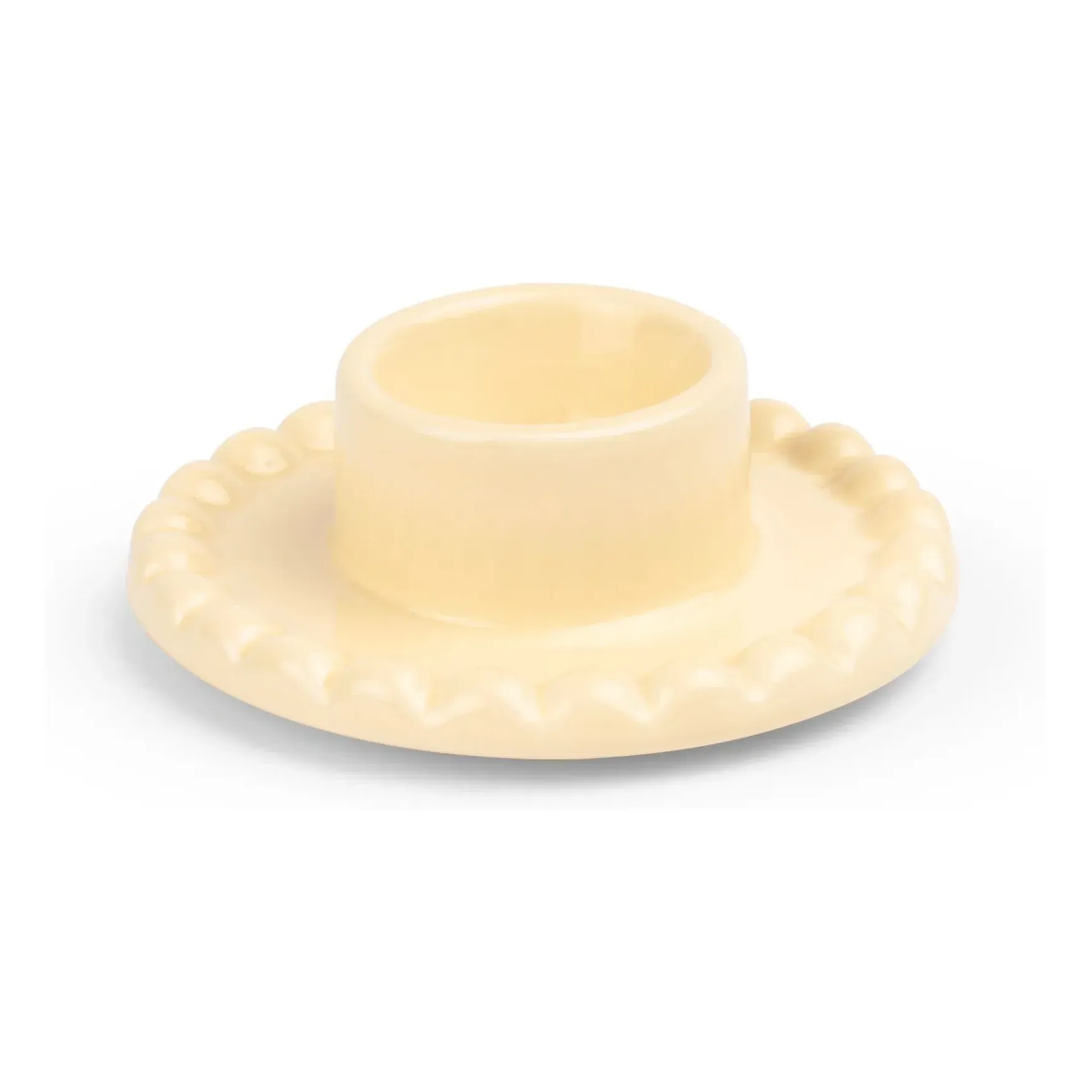 Dakota Egg Cup - Pale Yellow, Earthenware product