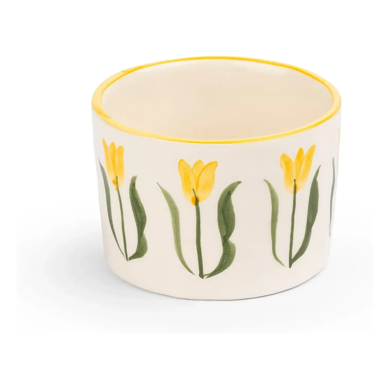 Fan Fan Mug - Yellow, Earthenware product