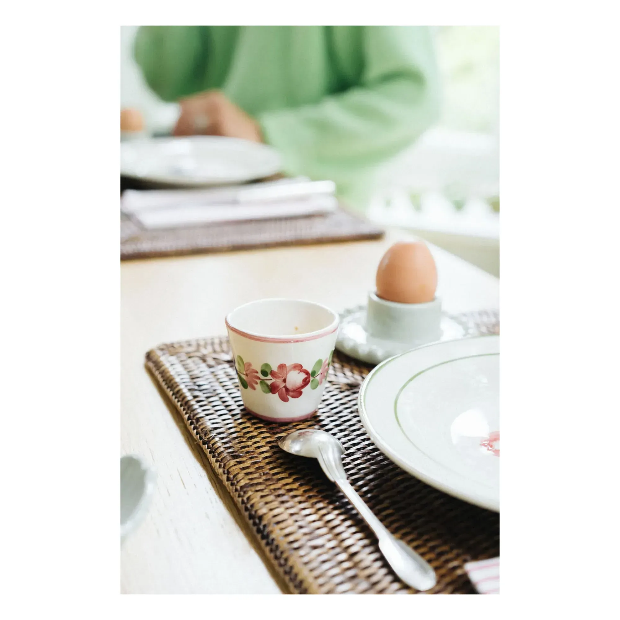 Gladys Espresso Cup - Red, Earthenware alternate view