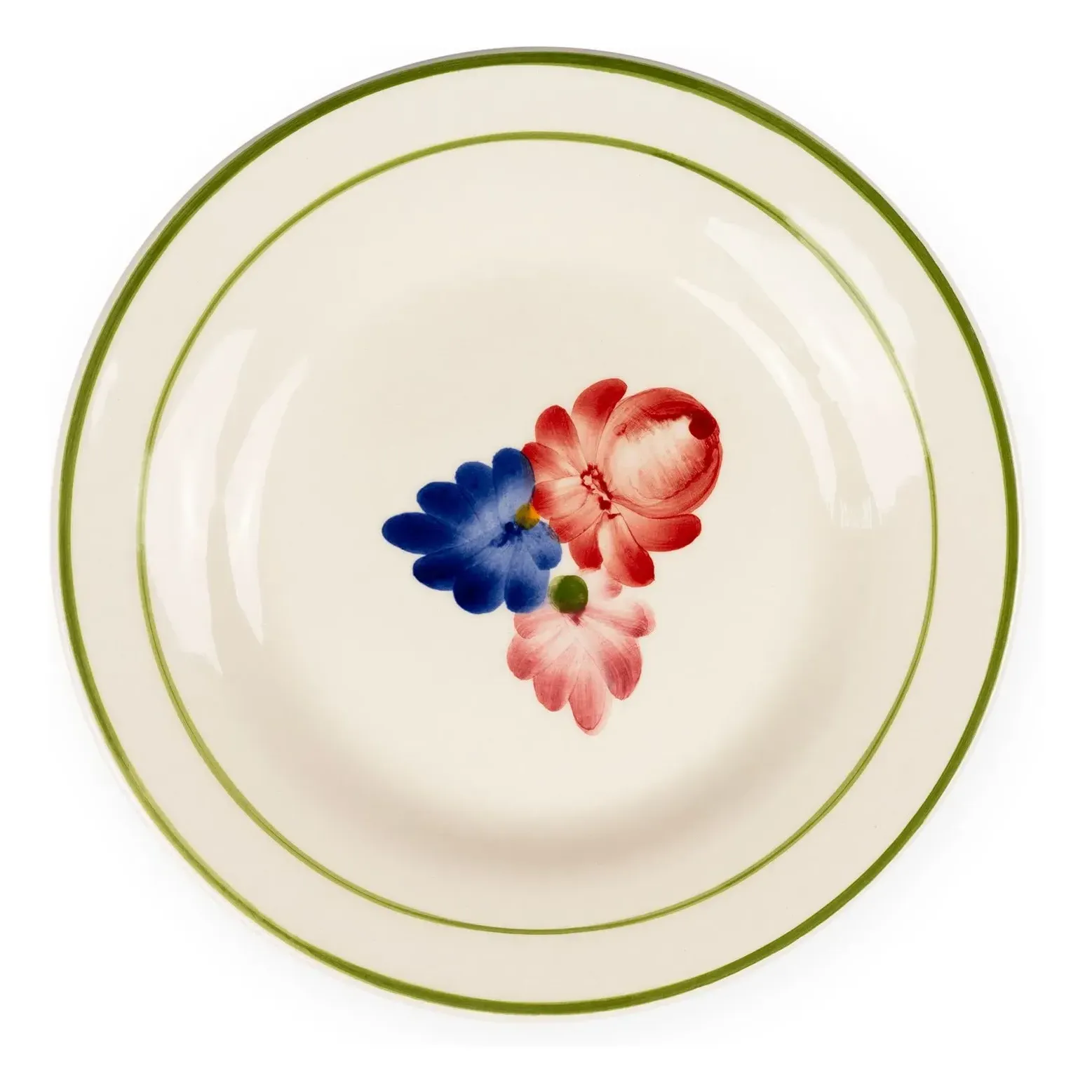 Gladys Fleurie Dinner Plate - Red, Earthenware product