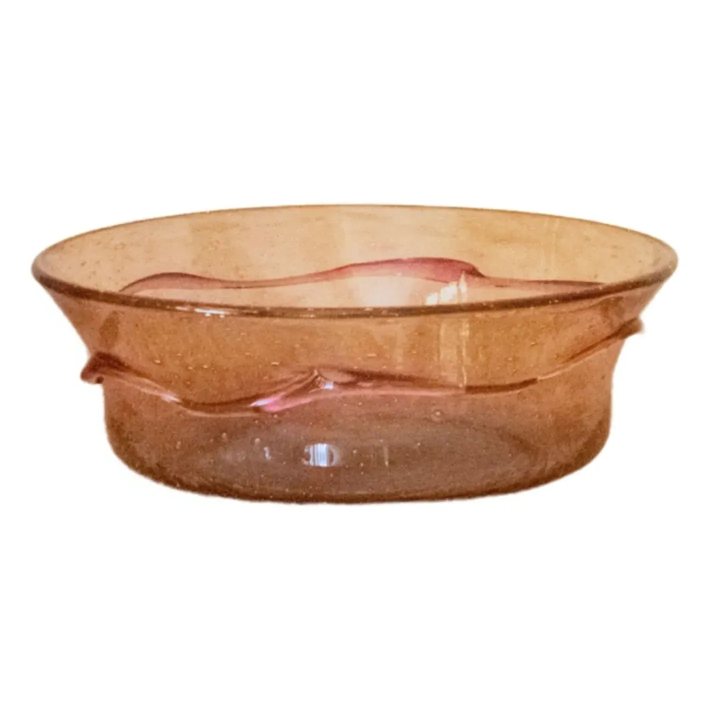 Romeo Round Salad Bowl - Pink, Glass product