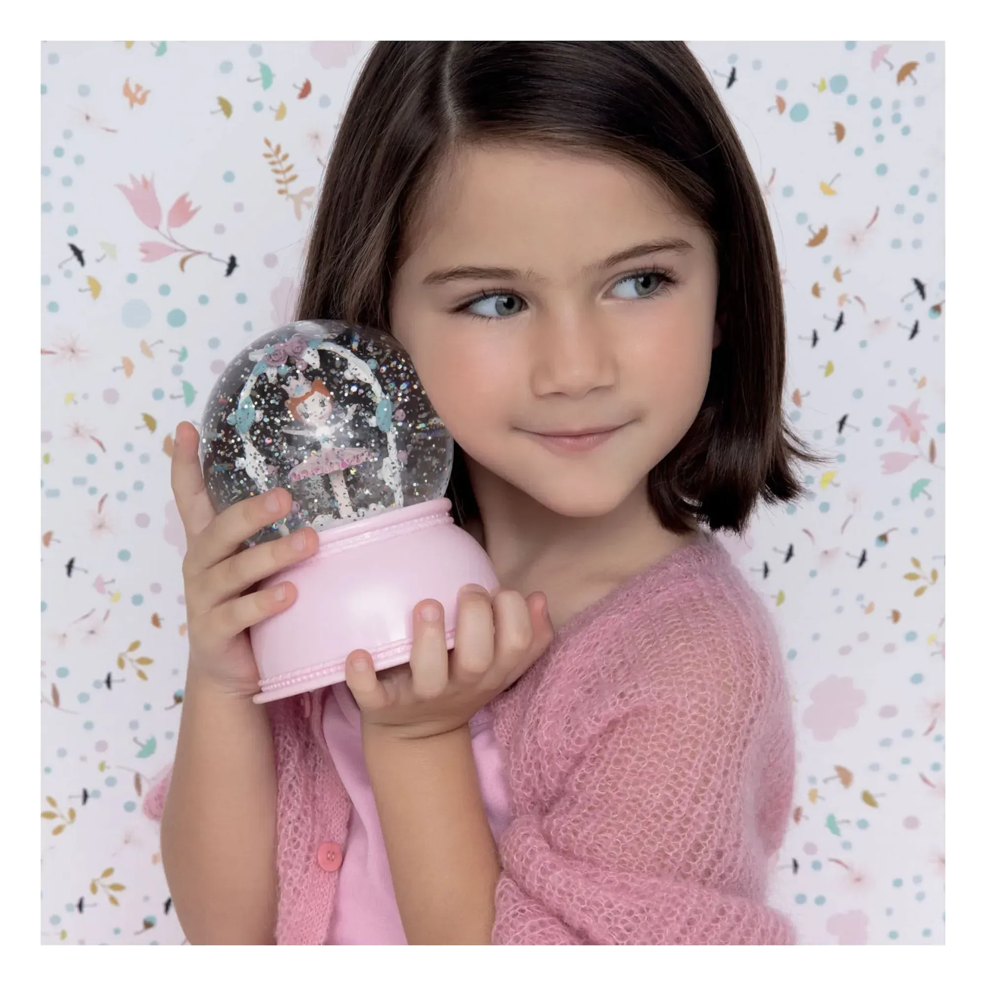 Djeco Ballerina Snow Globe Nightlight - Multicoloured, Plastic alternate view