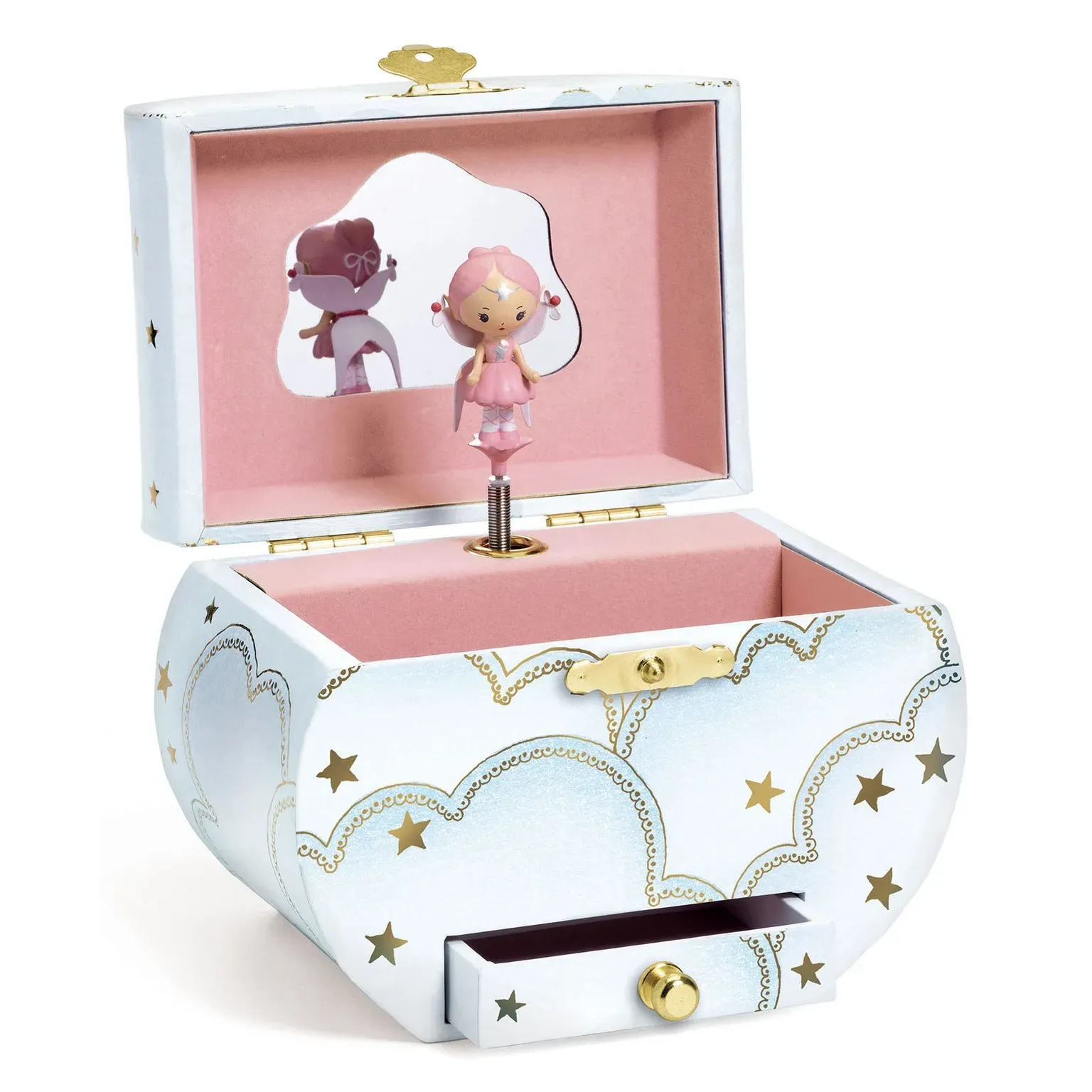 Djeco Elf's Melody Music Box with Drawer - White product